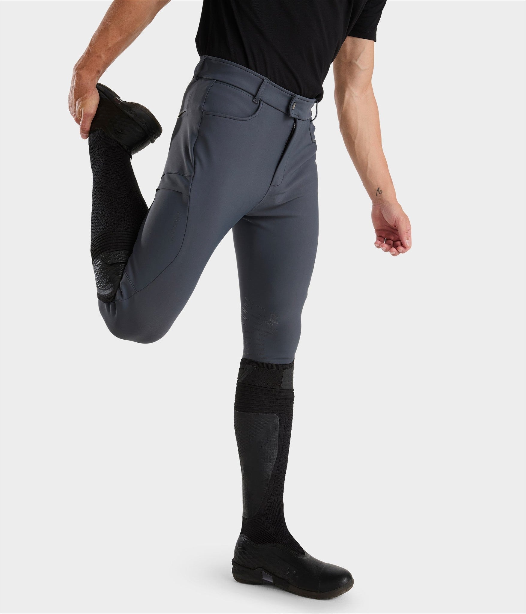 Horse Pilot X Perform Iconic Breeches Men - Iron