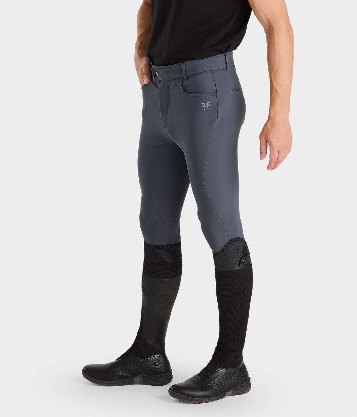 Horse Pilot X Perform Iconic Breeches Men - Iron
