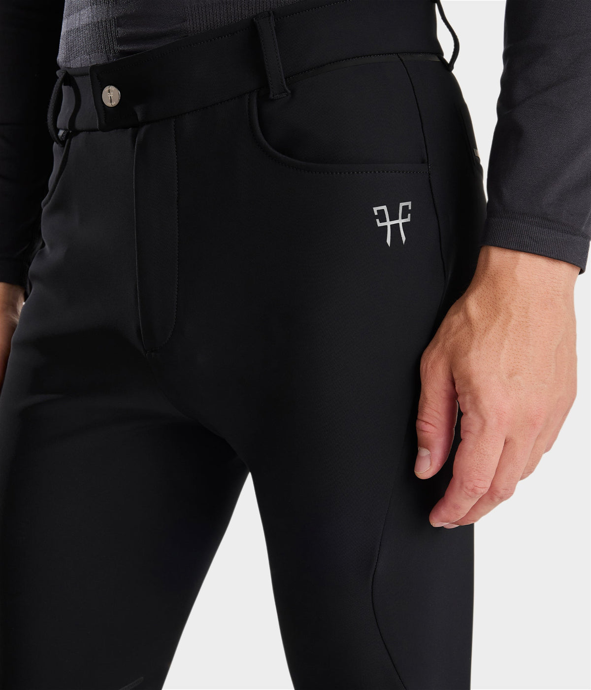 Horse Pilot X Perform Iconic Breeches Men - Black