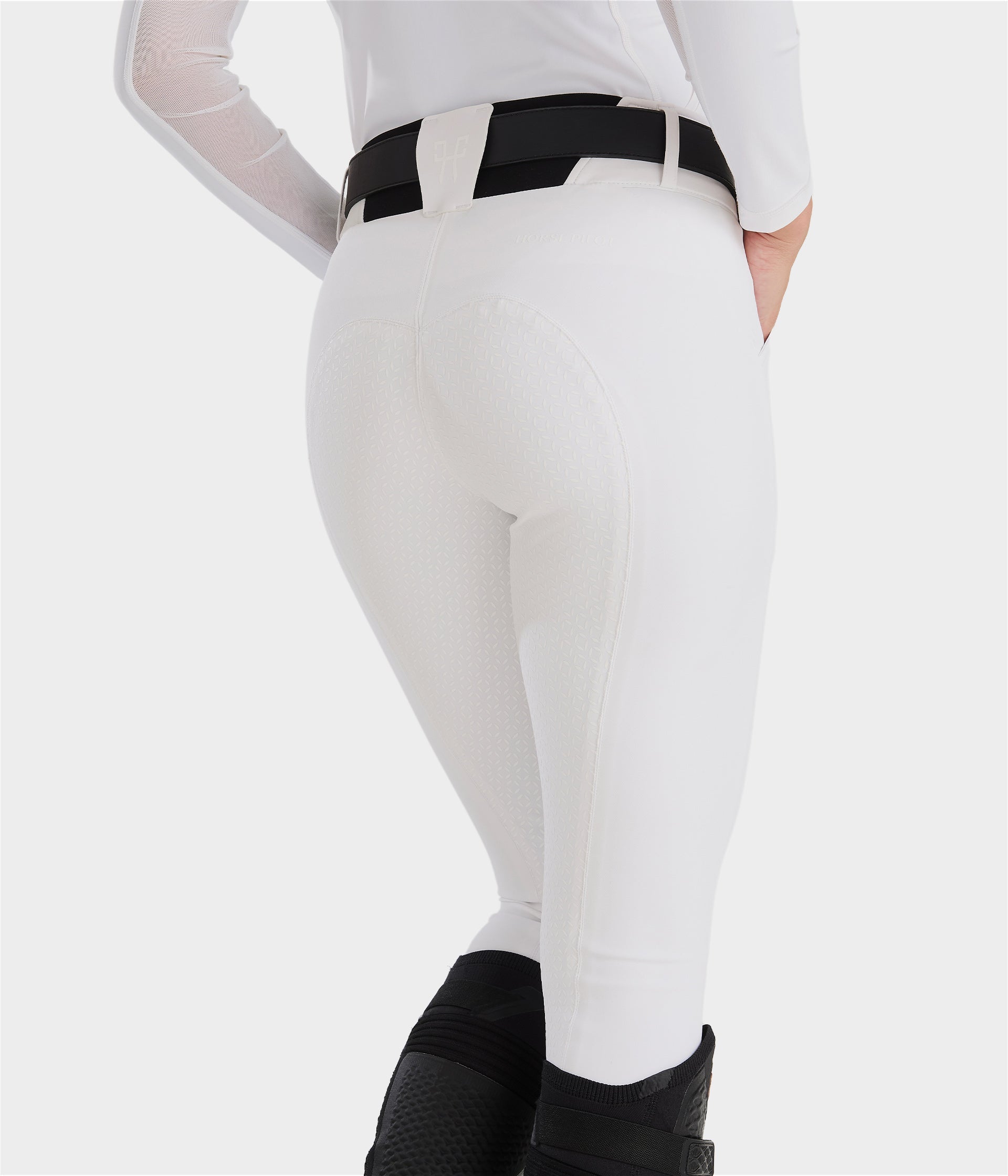 HORSE PILOT X prime full seat pant women - White