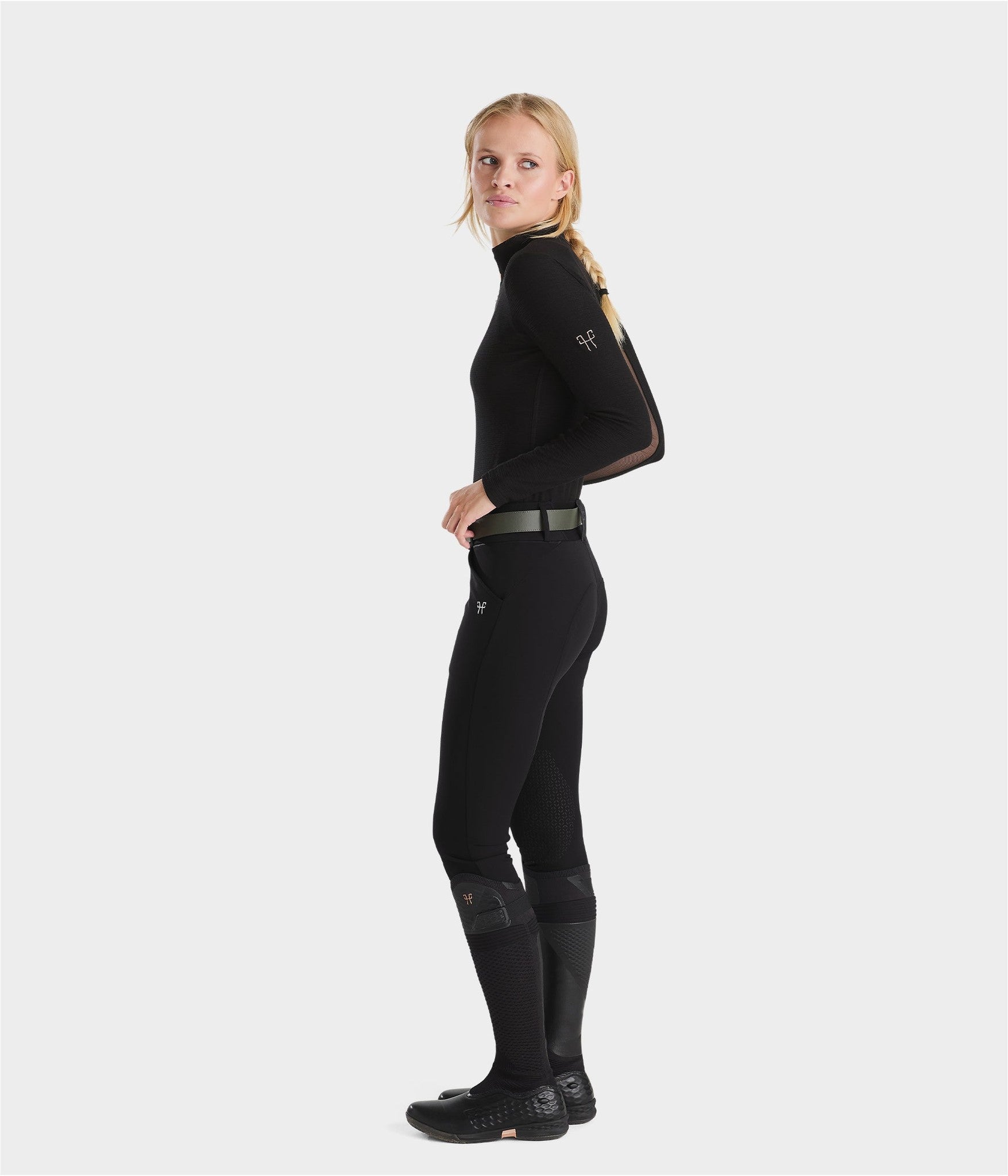 Horse Pilot X Prime Woman Breeches - Black
