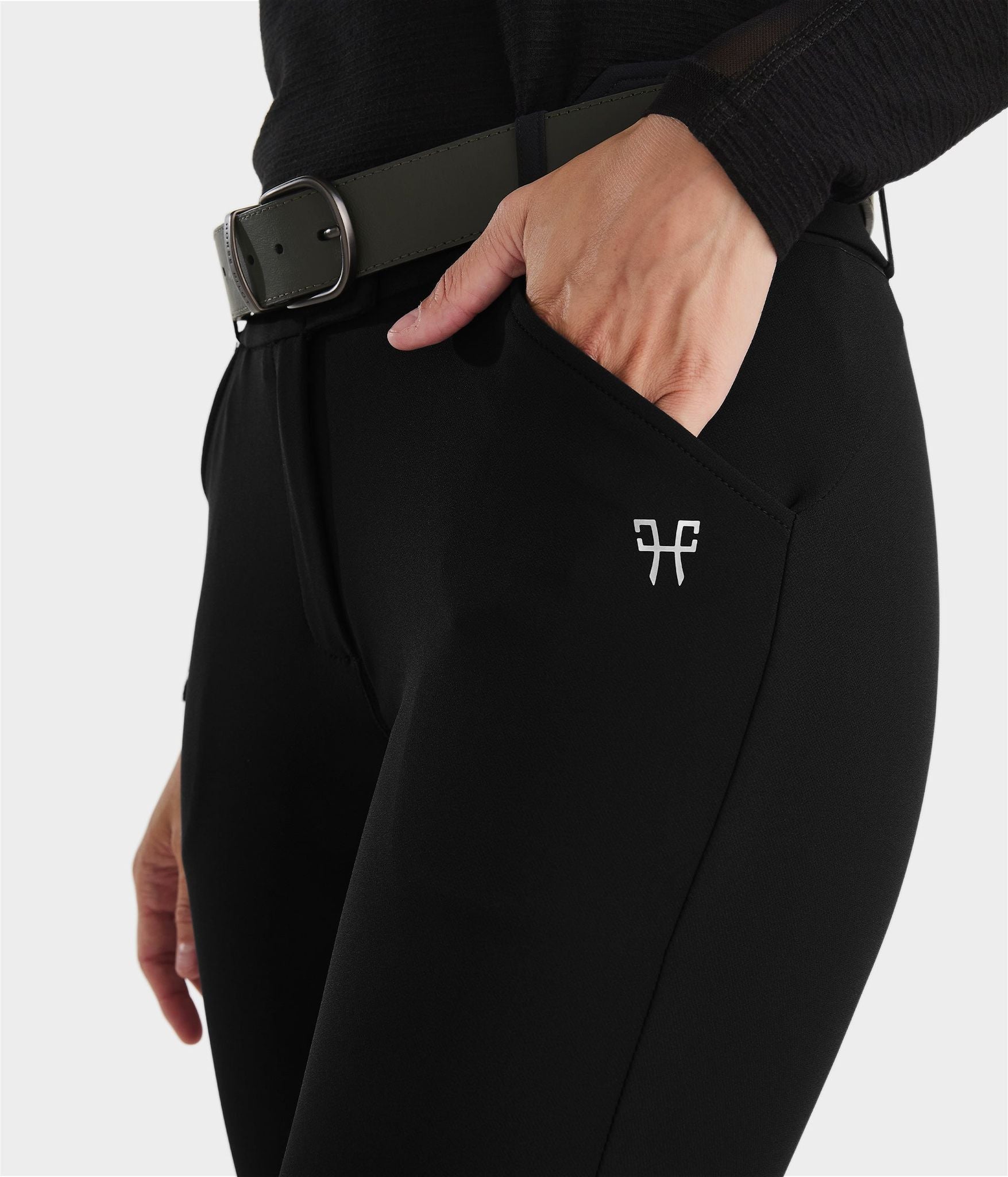 Horse Pilot X Prime Woman Breeches - Black