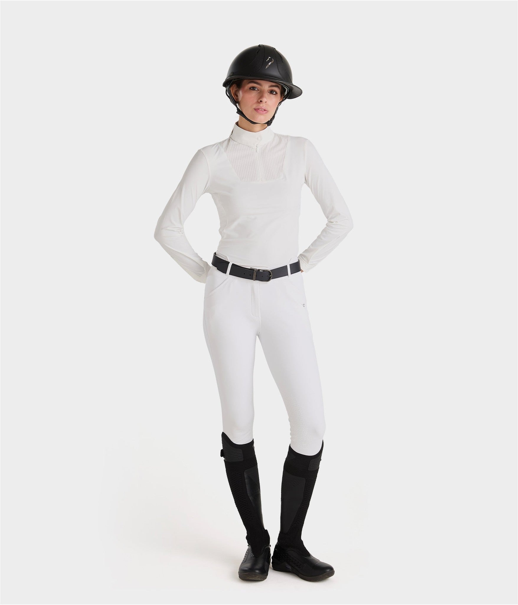 Horse Pilot X Prime Woman Breeches - White