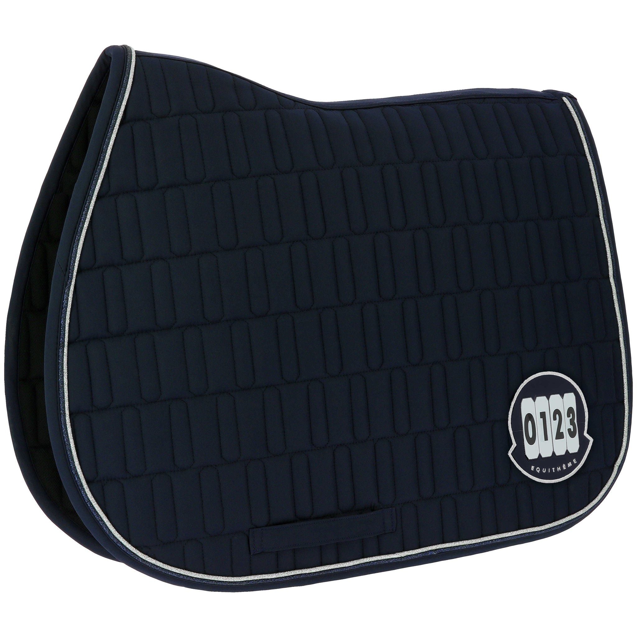 Je t'aime EQUITHÈME Compet Saddle pad - All purpose Blue 204506007
