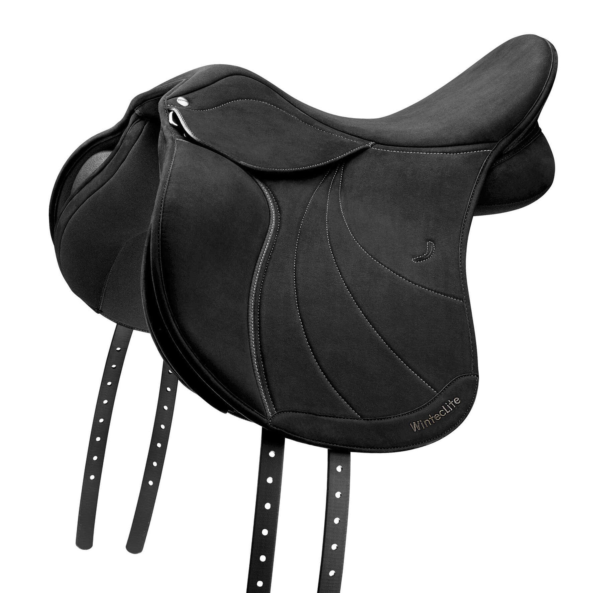 WINTEC Lite D'Lux Cair® Hart All-Purpose XL Saddle Black - 118386044_packshot_1