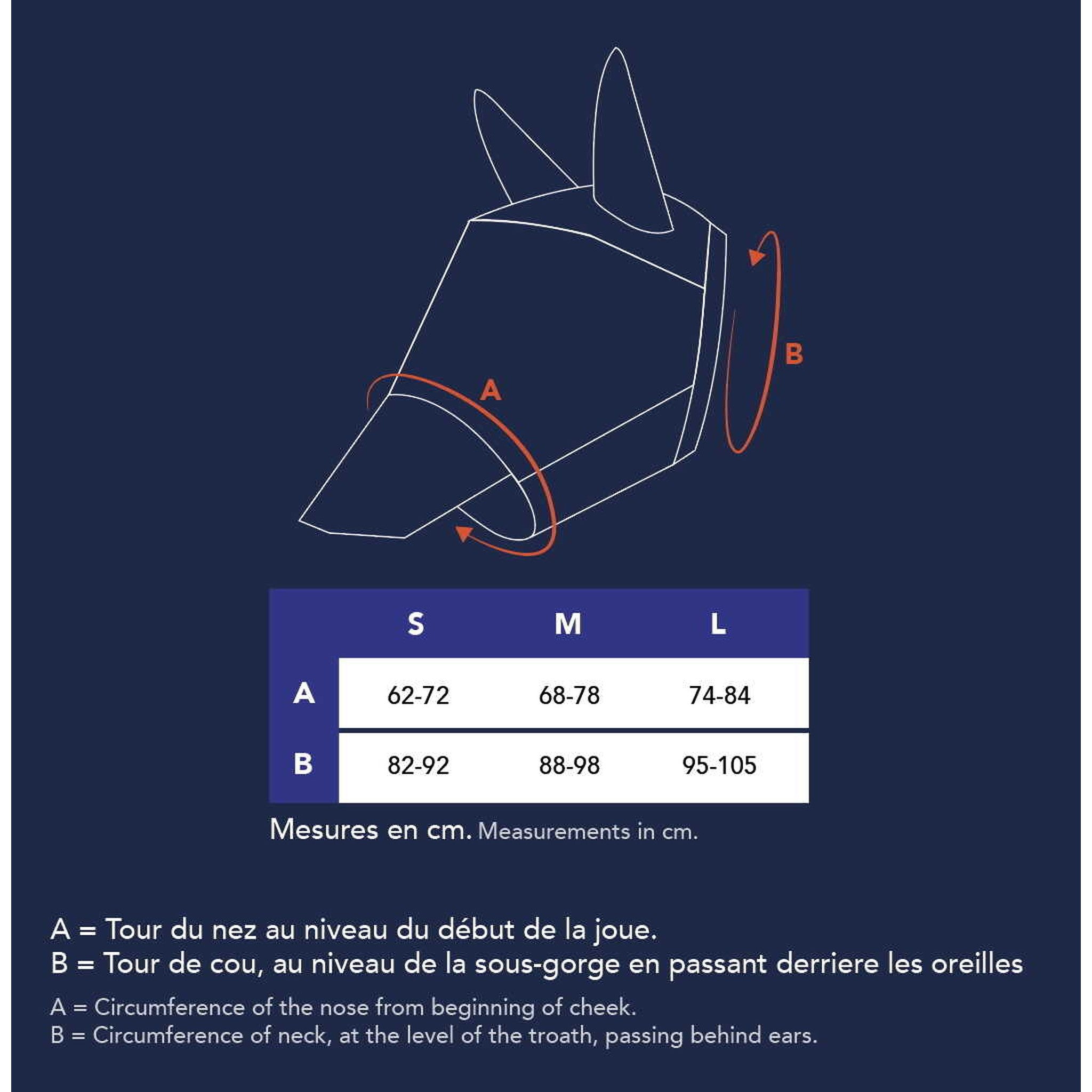 Pro Series Visor Fly Mask Black 306038202