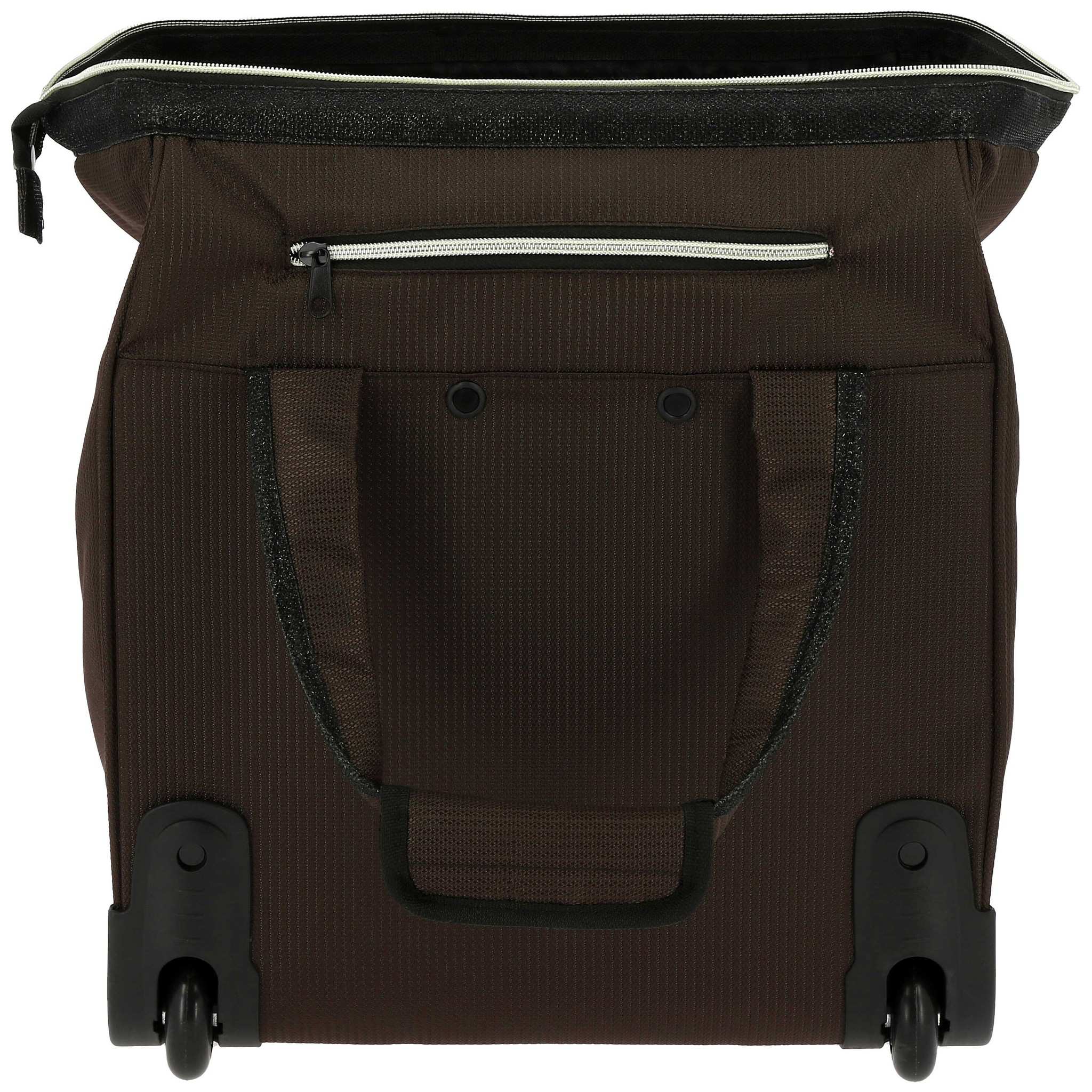 EQUITHÈME Grooming Bag with Wheels Brown 700018004