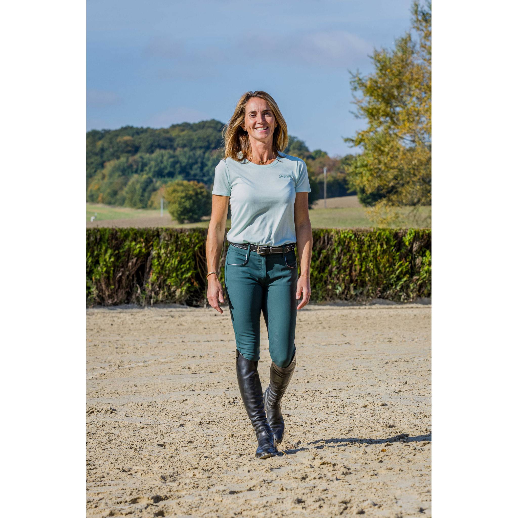 "Je t’aime" EQUITHÈME T-Shirt – Bonnie Mint/green 963098182