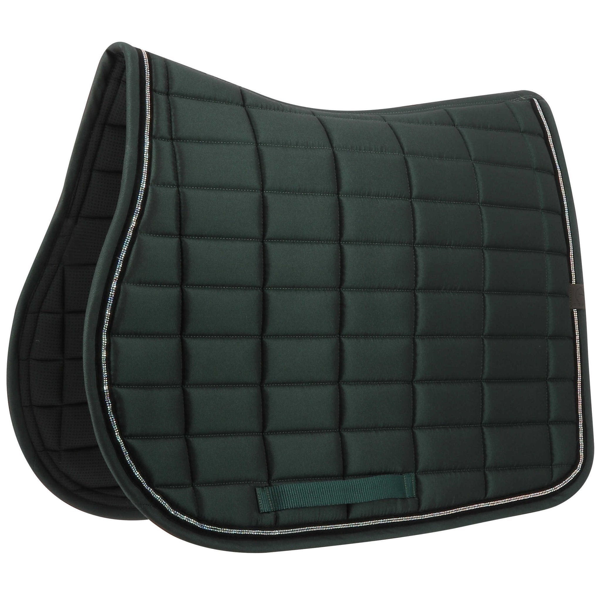 EQUITHÈME Domino All-Purpose Saddle Pad Green - 204782009_packshot_1
