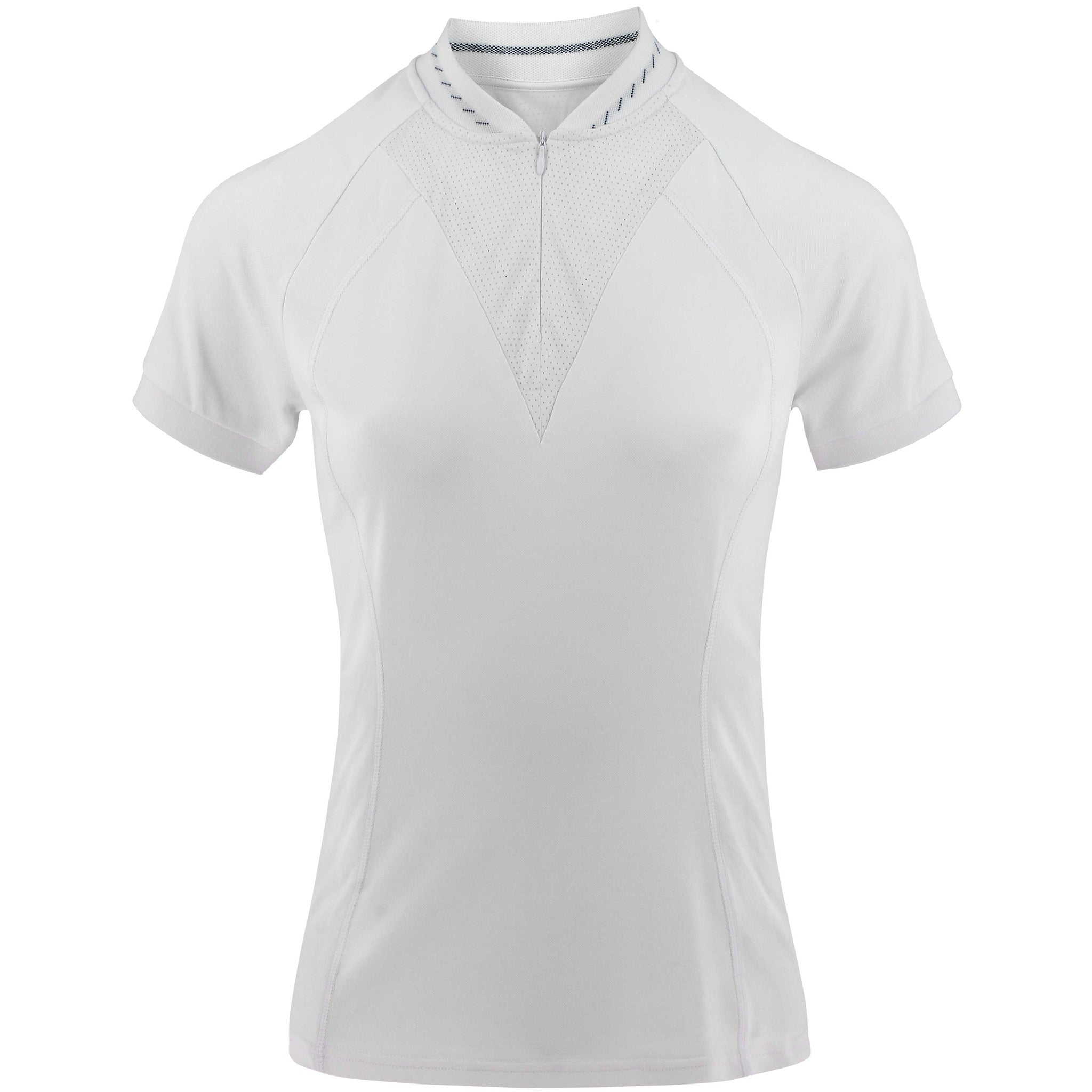 EQUITHÈME Elodia Show Polo - Women - White - 962108012_packshot_3