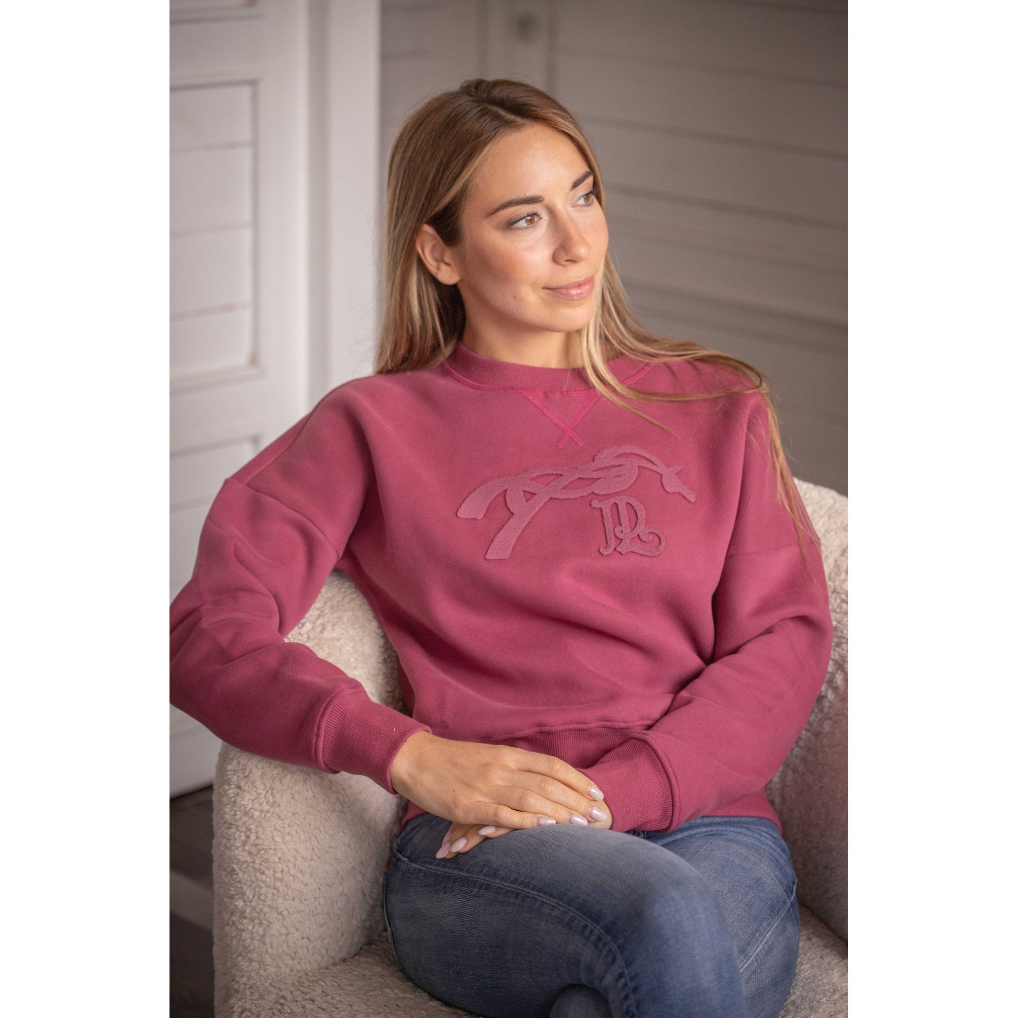 Penelope Bianca Sweatshirt - Women's Raspberry - 963358351_ambi_1