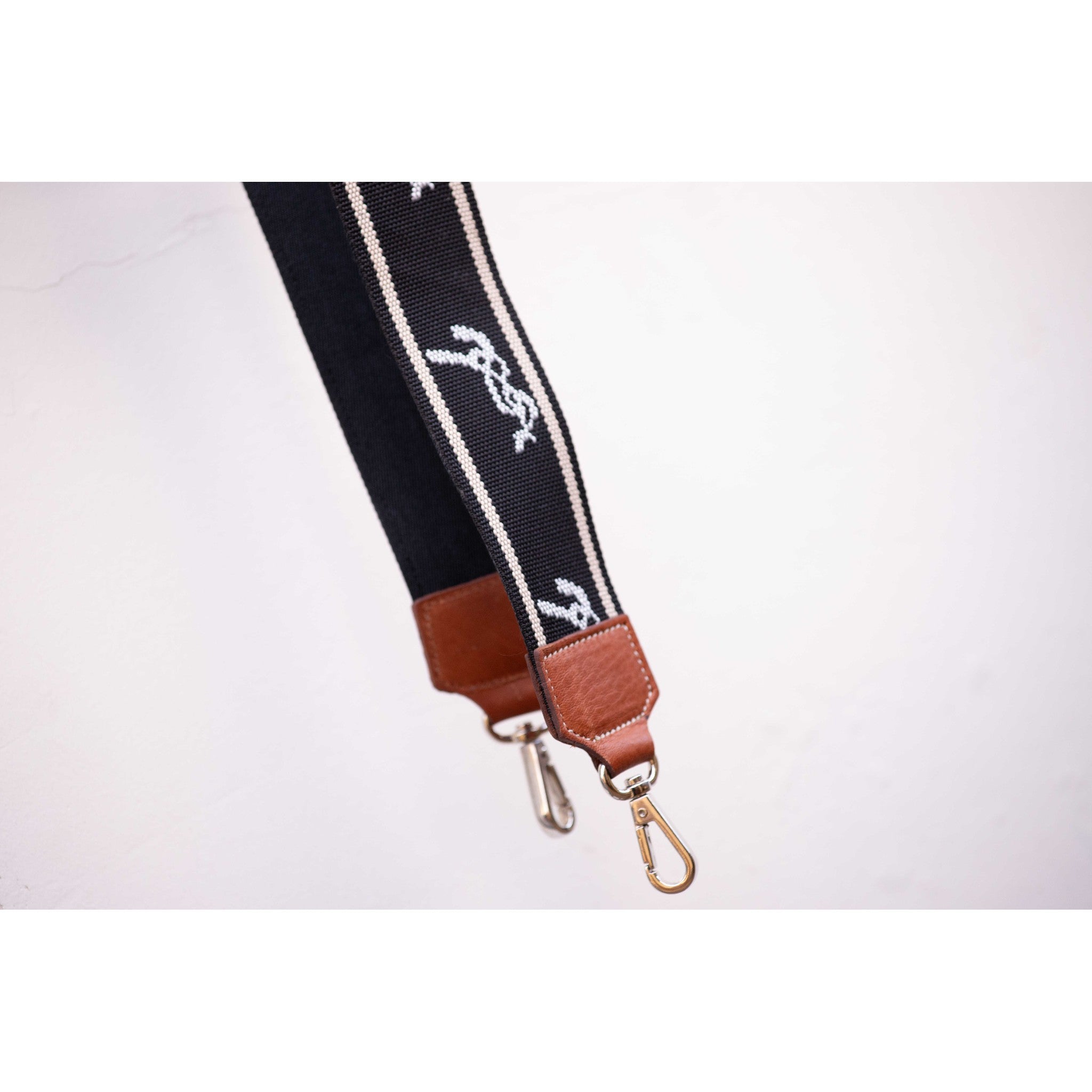 Pénélope Logo Shoulder strap Black/ecru 936015002