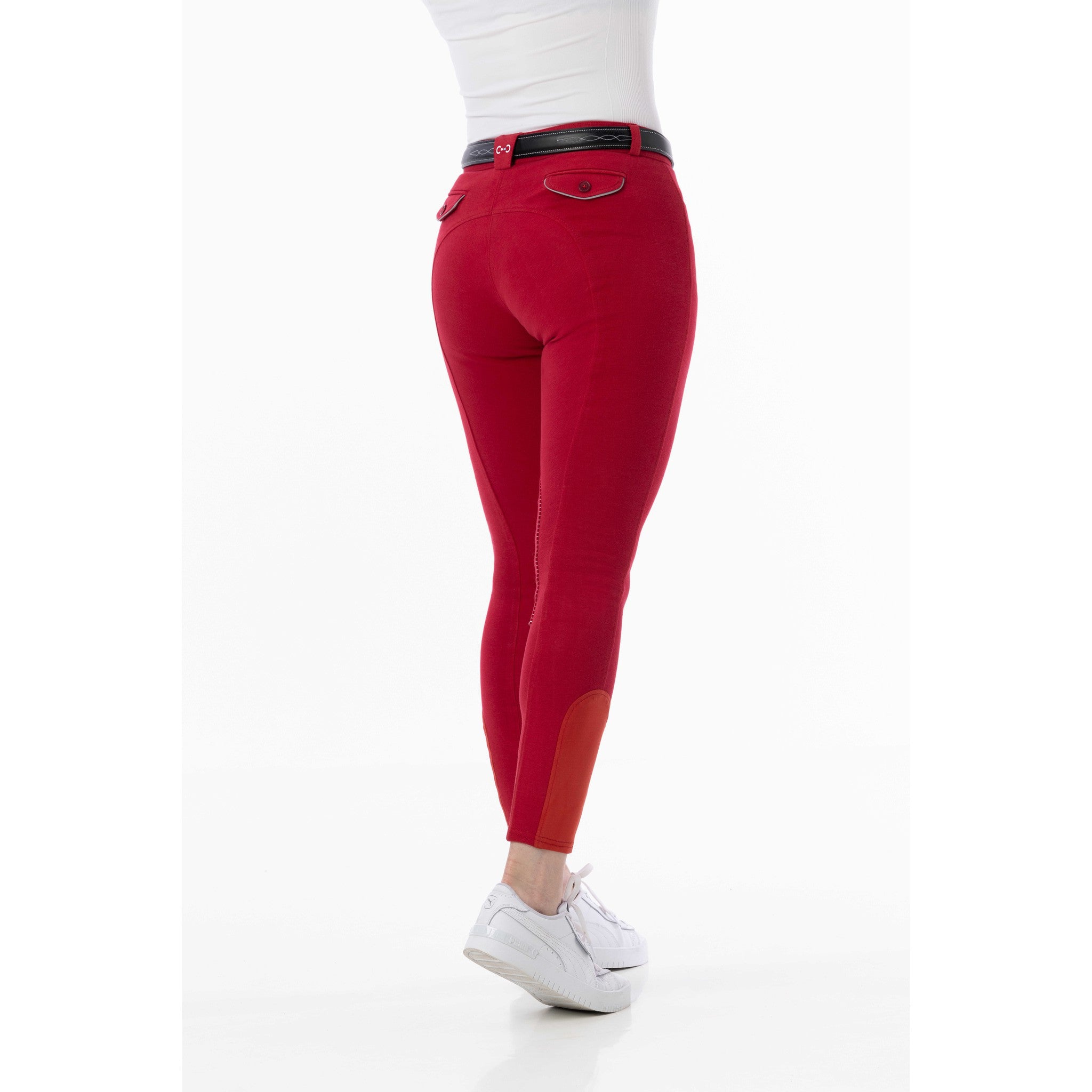 Riding World Alexandrie Breeches - Ladies Red 989412336