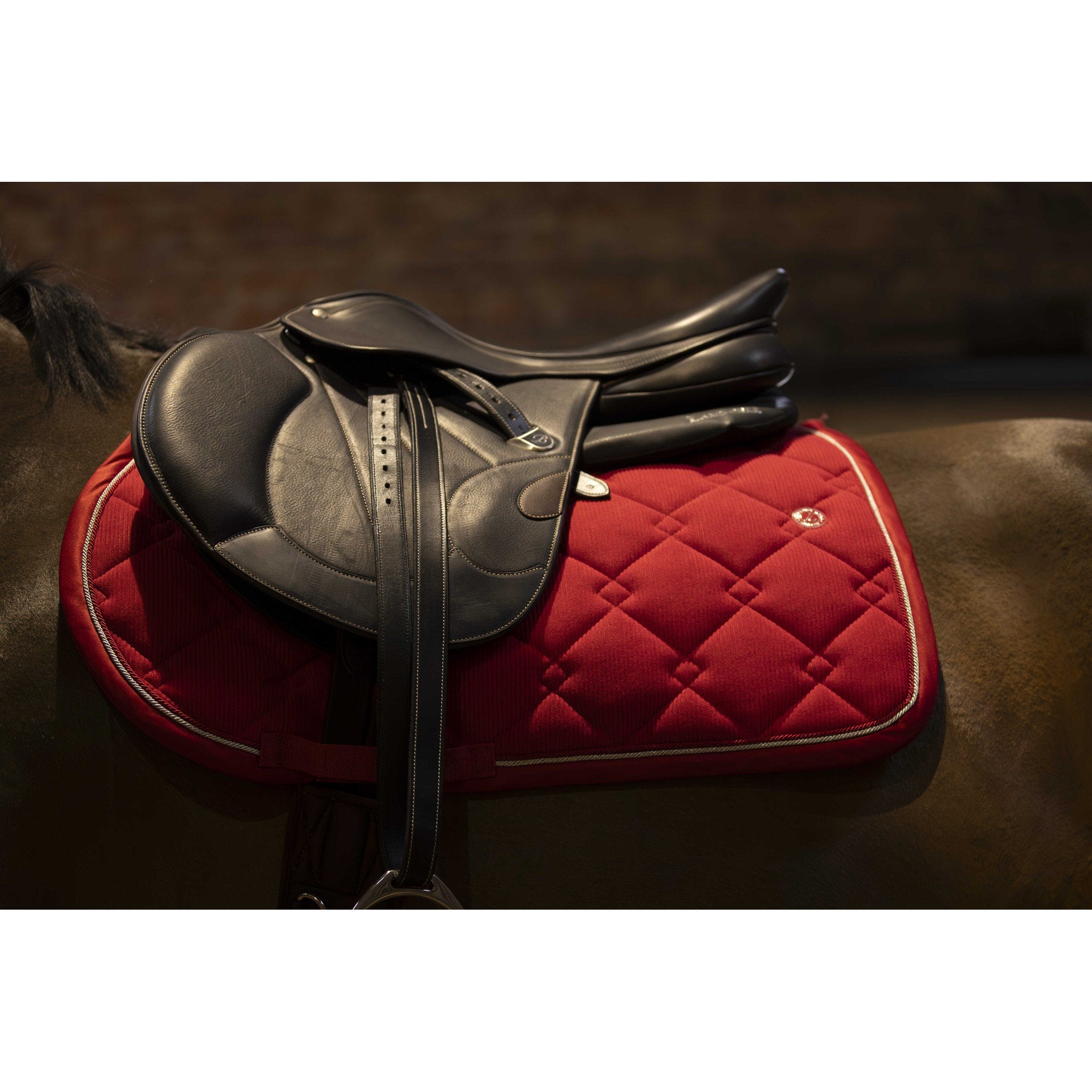 Lami-Cell Luxin Saddle Pad - All purpose Red 220032003