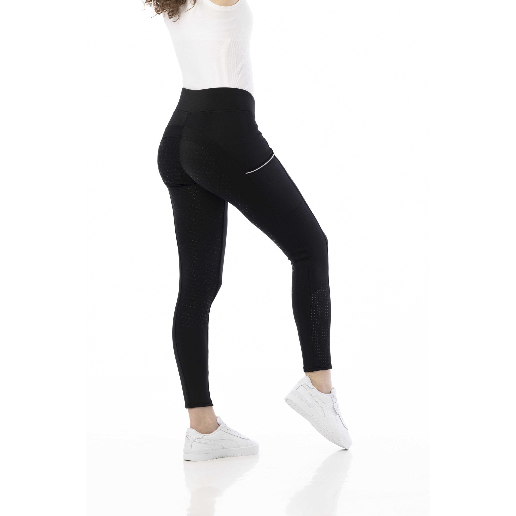 EQUITHÈME Originals Brigitte Leggings - Ladies Black 979162236