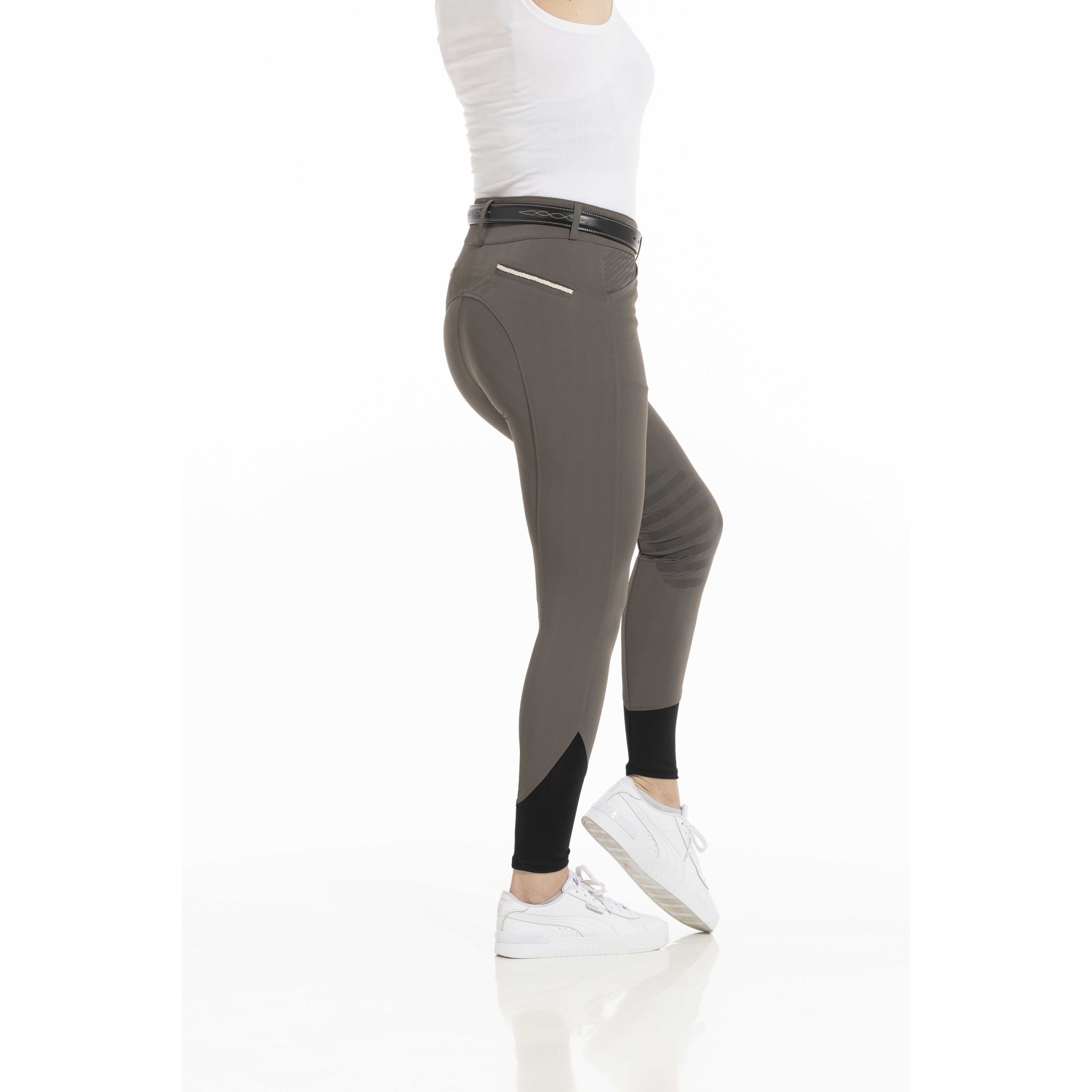 EQUITHÈME Joséphine Riding Pants - Women - Taupe - 979460036_packshot_4