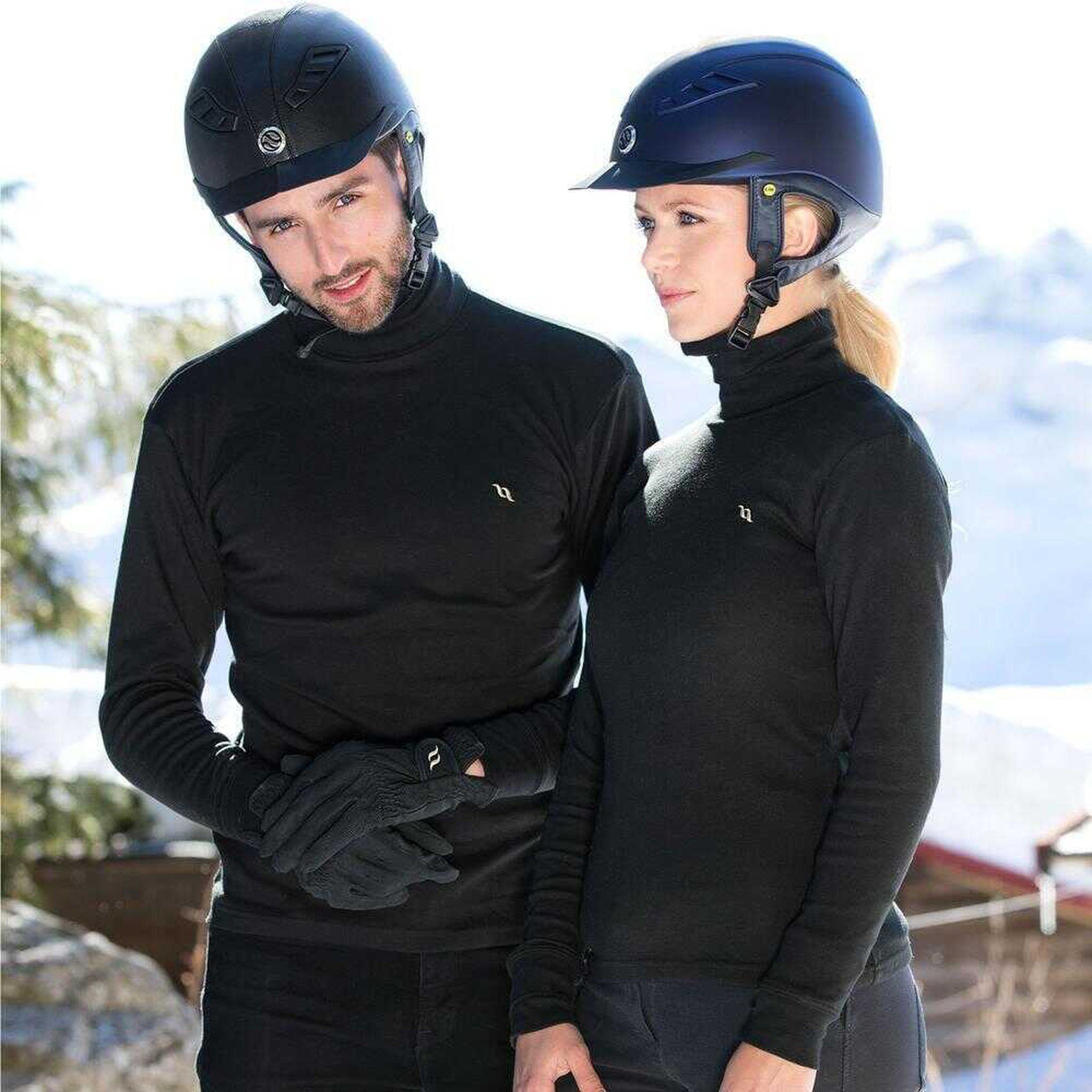 Back on Track® Turtleneck sweater - Ladies Black b16030001