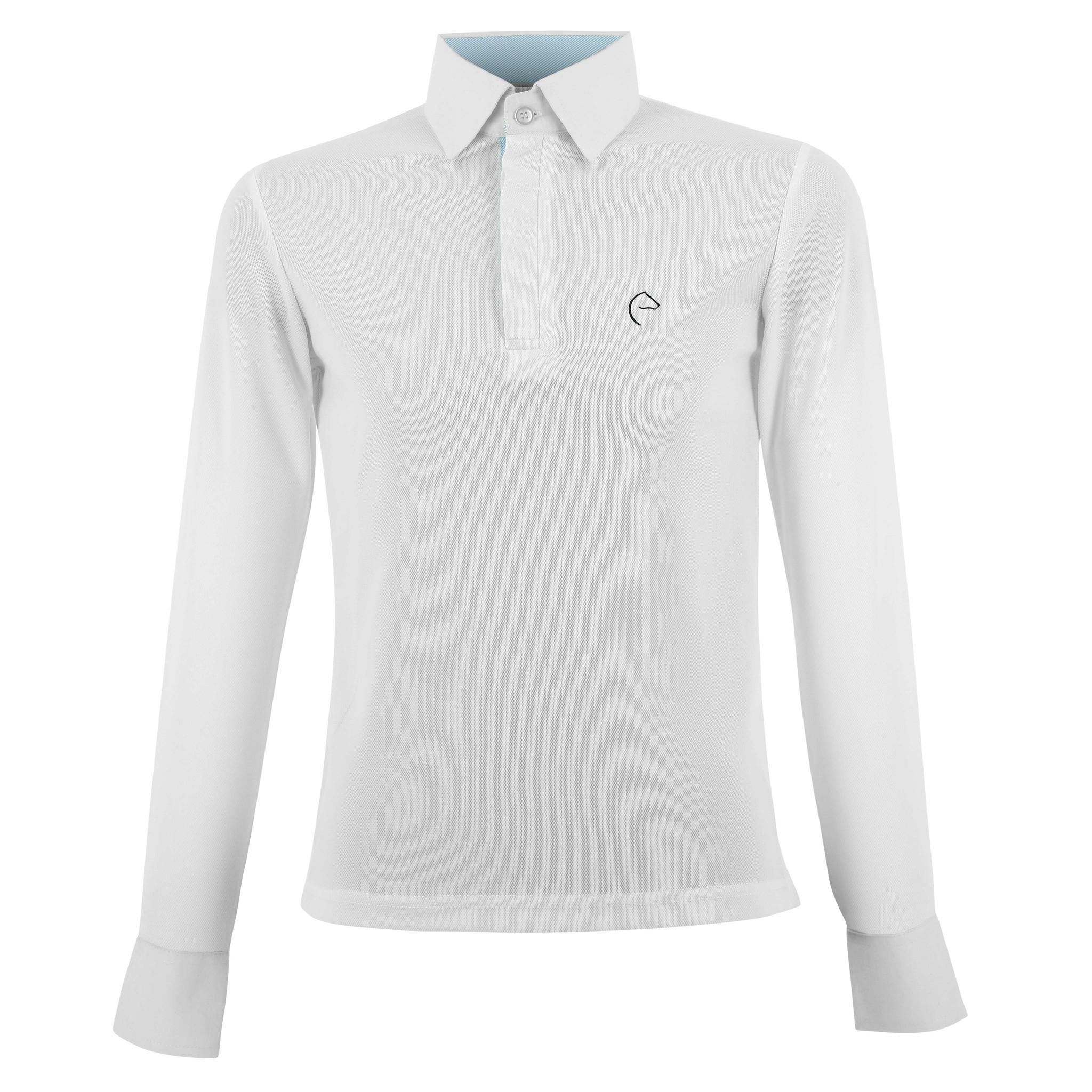 EQUITHÈME Dany Show Polo Shirt - Children White 962098110