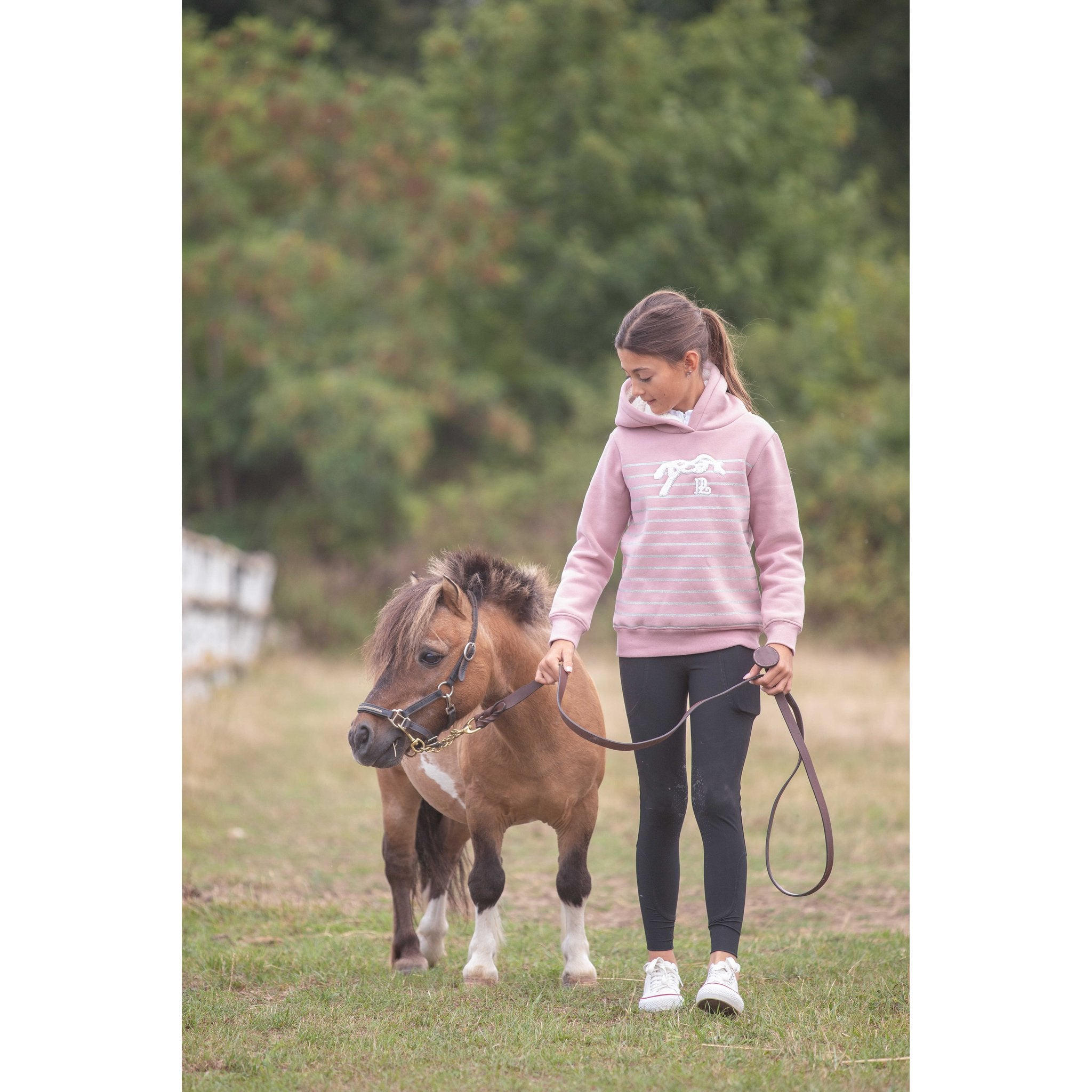 Eden by Pénélope Ikona Sweatshirt - Kids Pink - 980305310_ambi_5