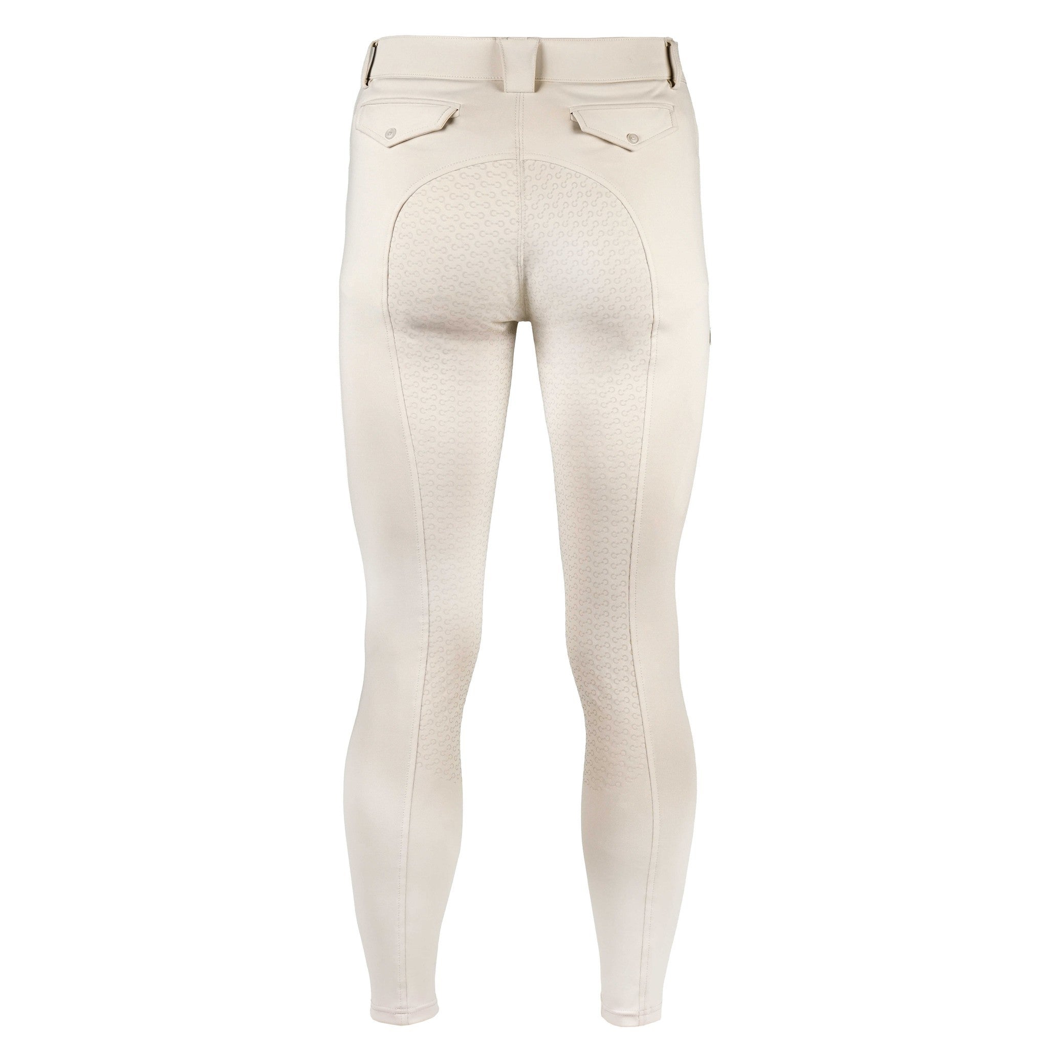Riding World River Silicone Seat Breeches - Men Beige 989406438