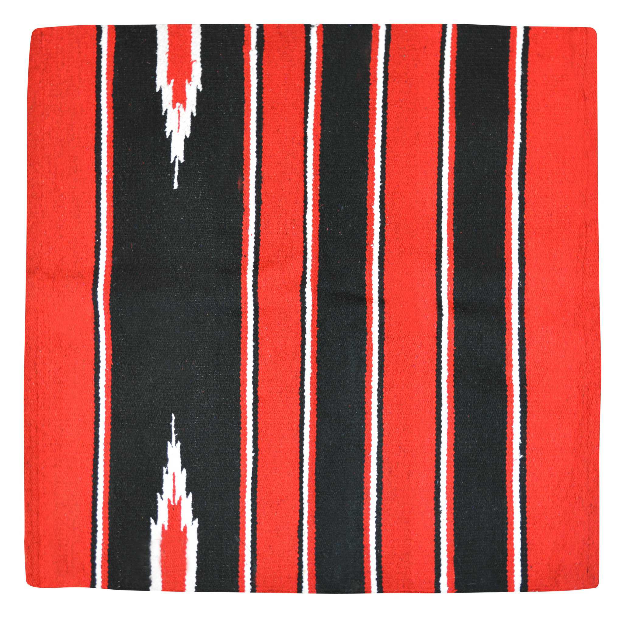 Westride Navajo cotton/acrylic horse pad Red/black/white 801090032