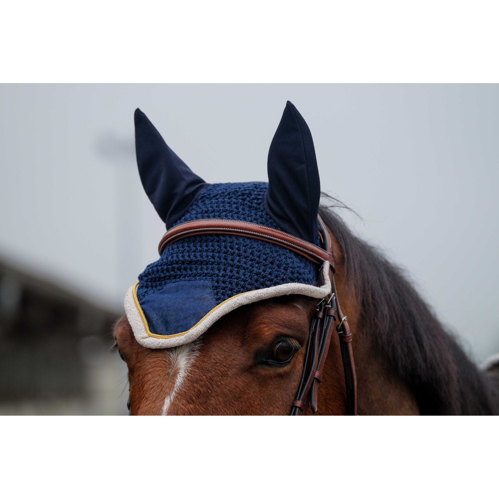 EQUITHÈME Denim fly veil Navy blue 306974007