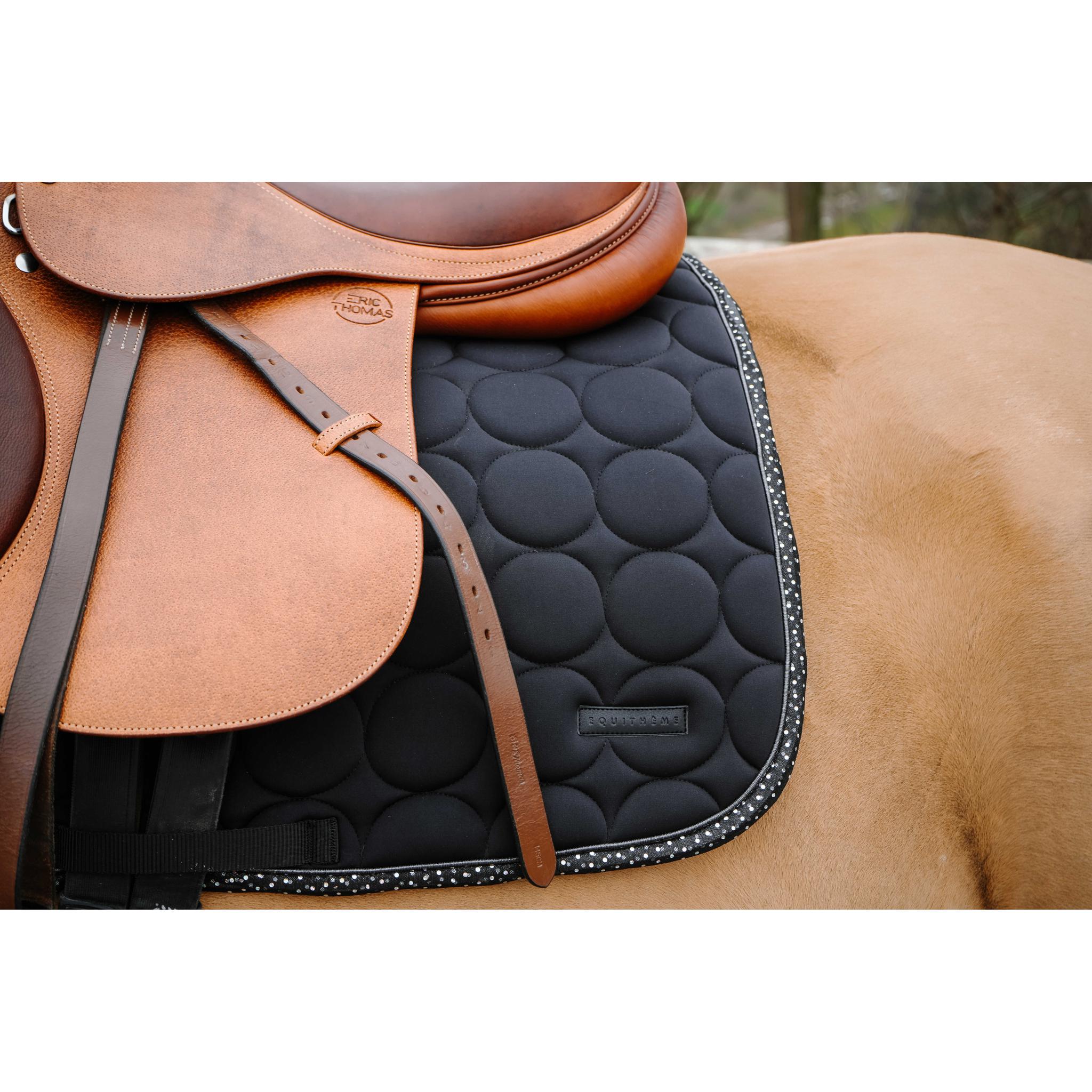 EQUITHÈME Disco All-Purpose Saddle Pad Black - 204018002_ambi_2