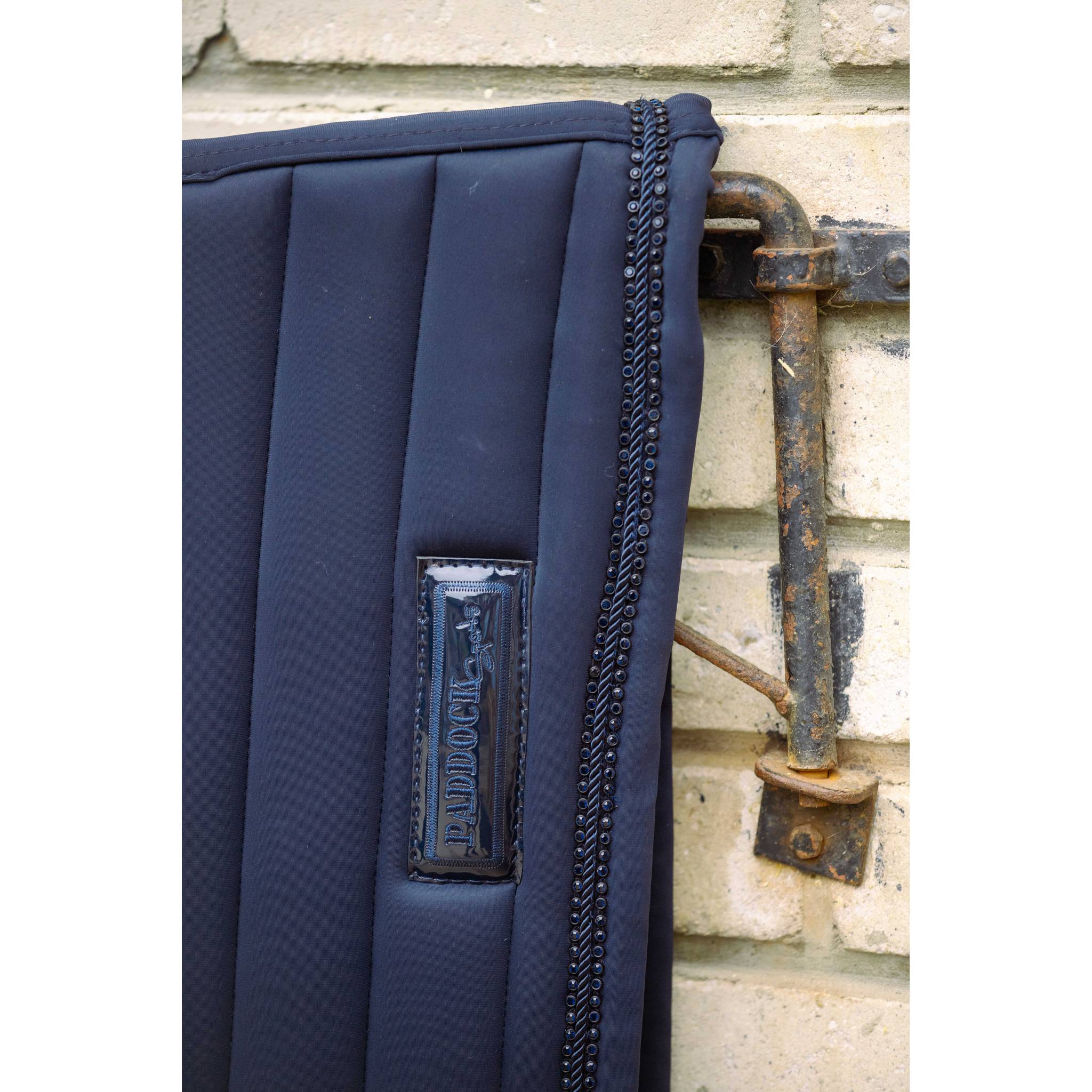Paddock Sports Verticali Dressage Saddle Pad Navy blue - 204789007_ambi_7