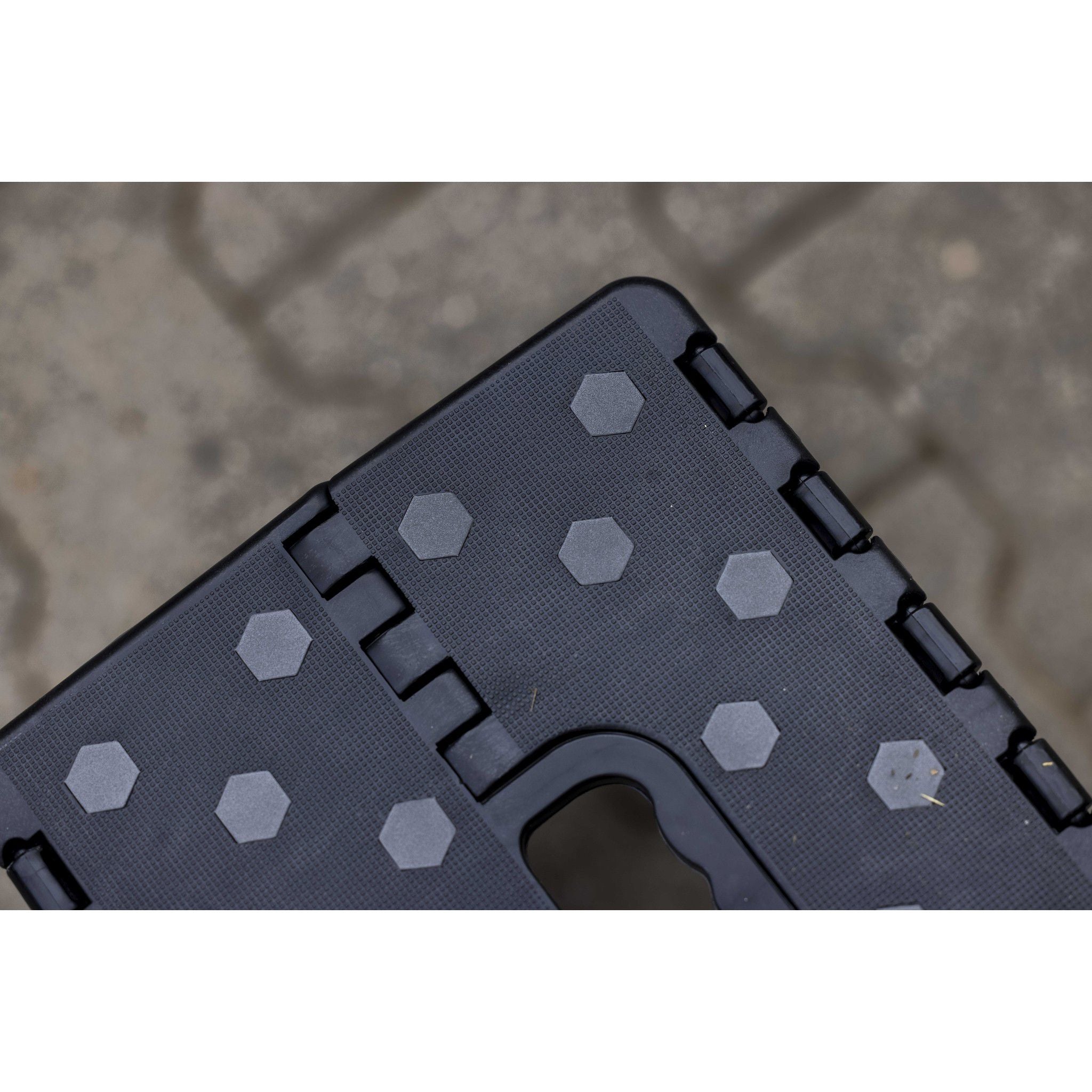 Foldable step stool Hippo-Tonic Black 930250211