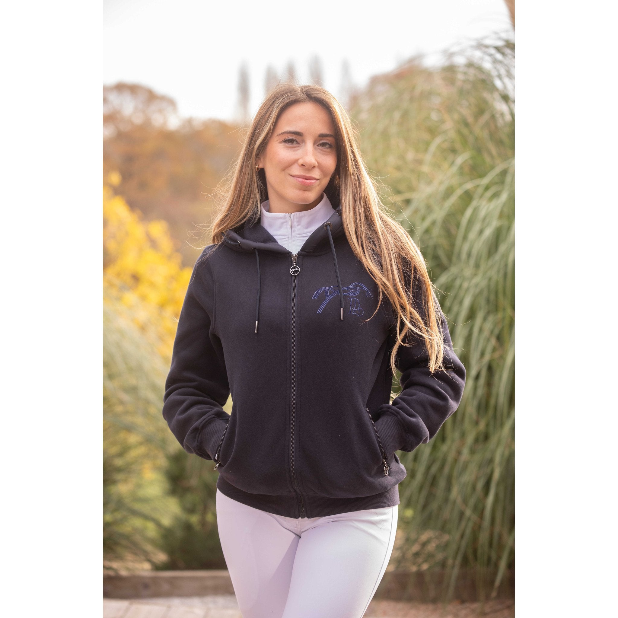 Penelope Fluore Sweatshirt - Women's Navy blue - 963334071_ambi_1