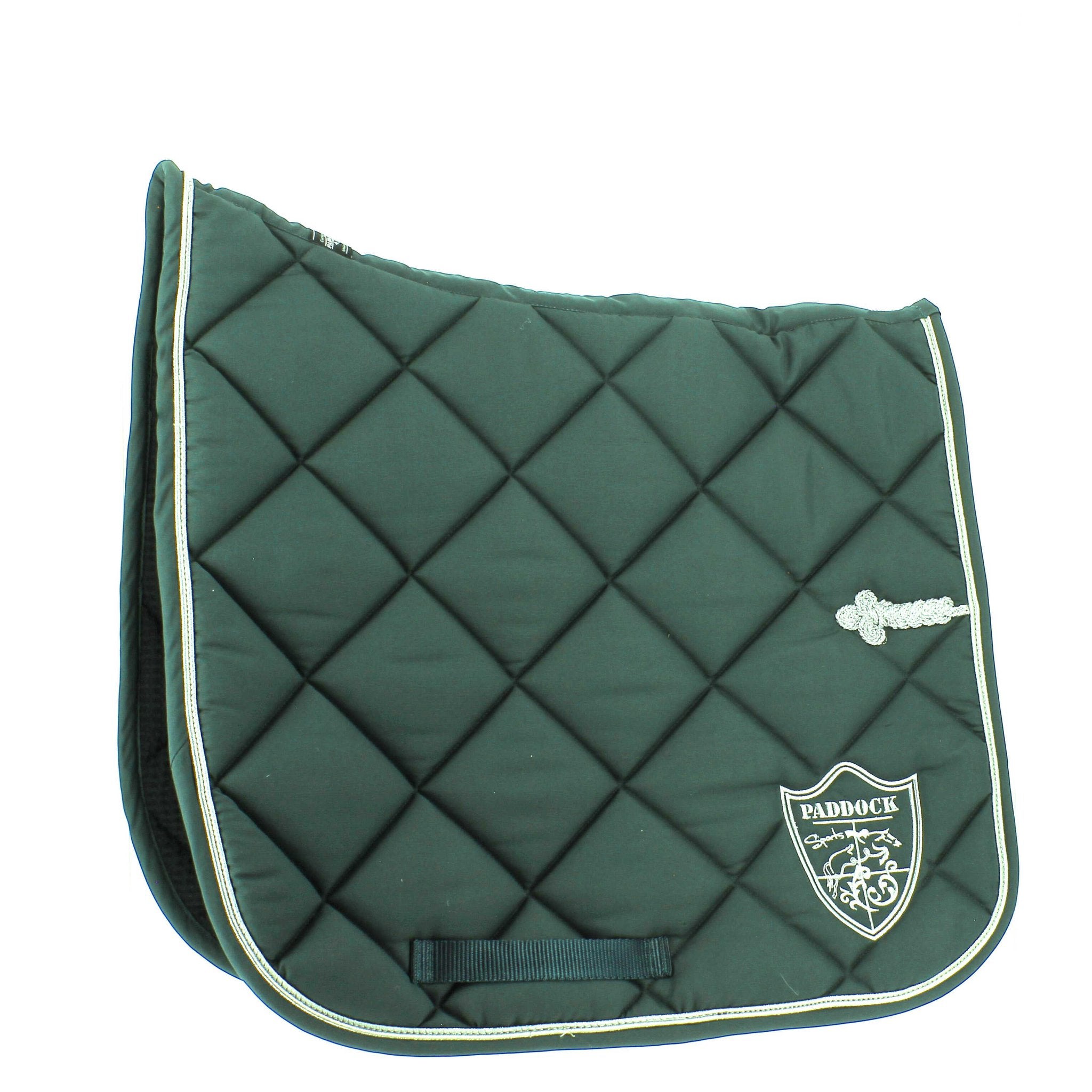 Paddock Sports Prem's Badge Dressage Saddle Pad Green - 204751009_packshot_1