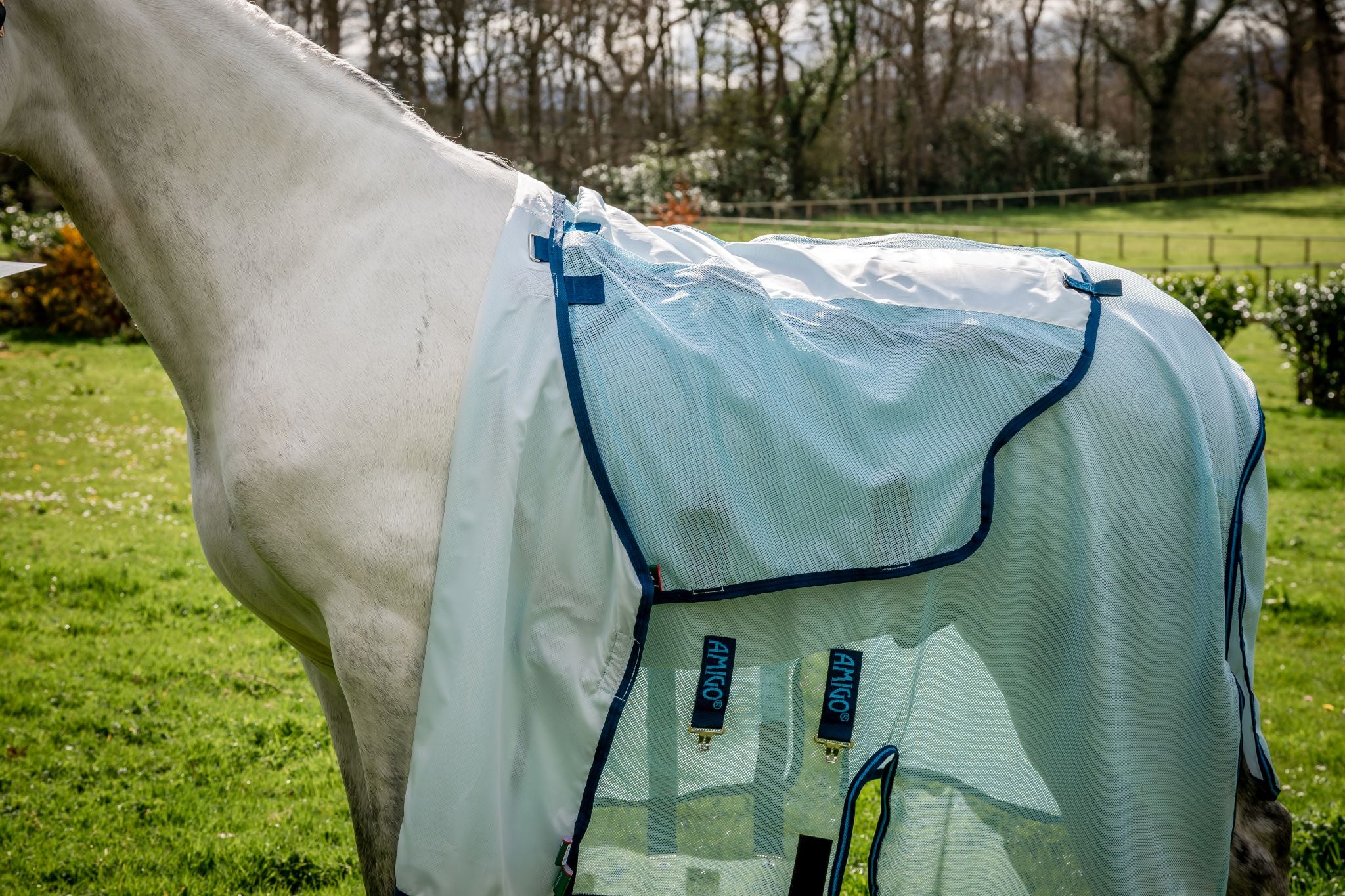 Horseware Amigo® Bug-Buster Sheet Azure/blue