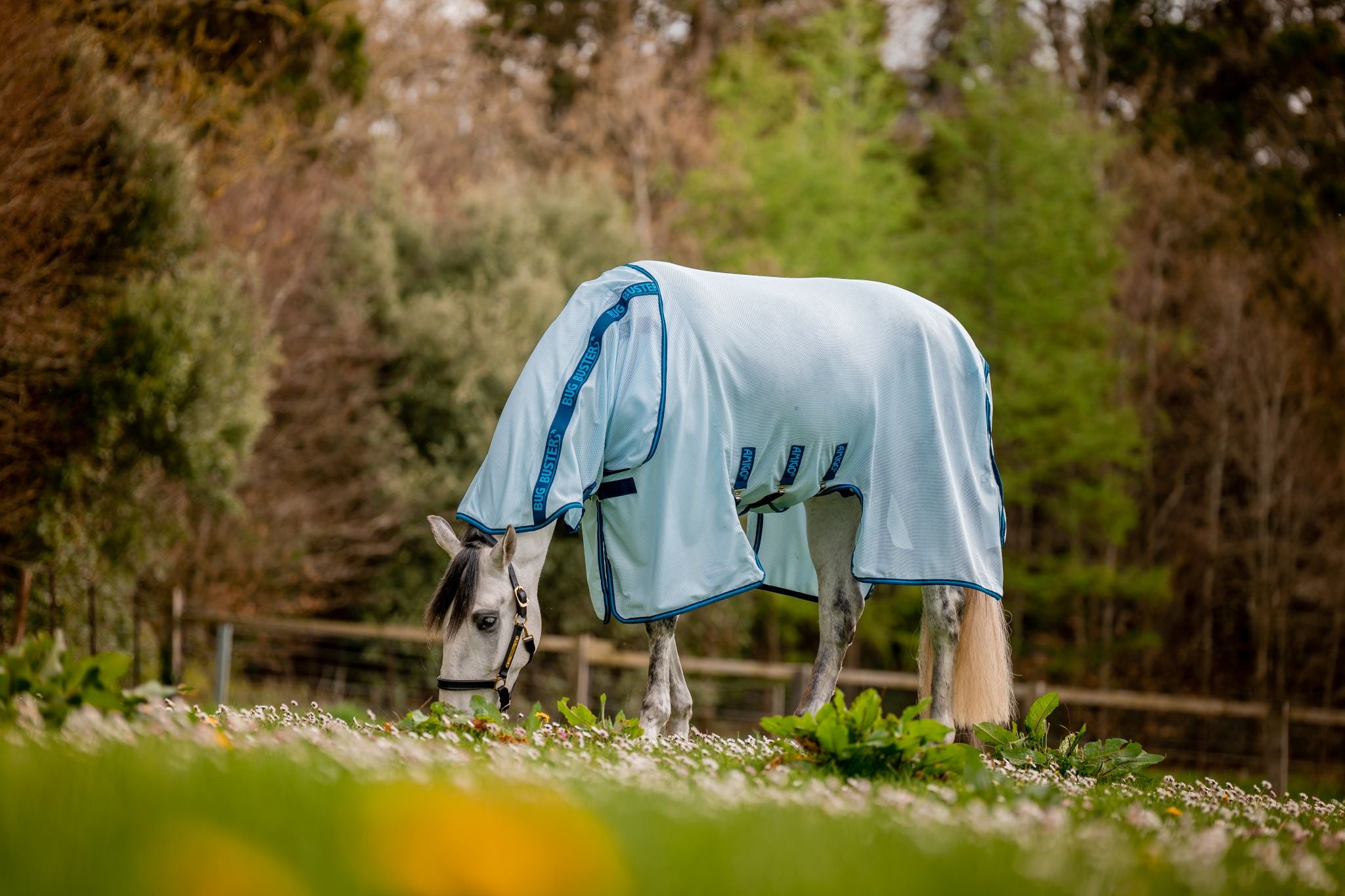 Horseware Amigo® Bug-Buster Sheet Azure/blue