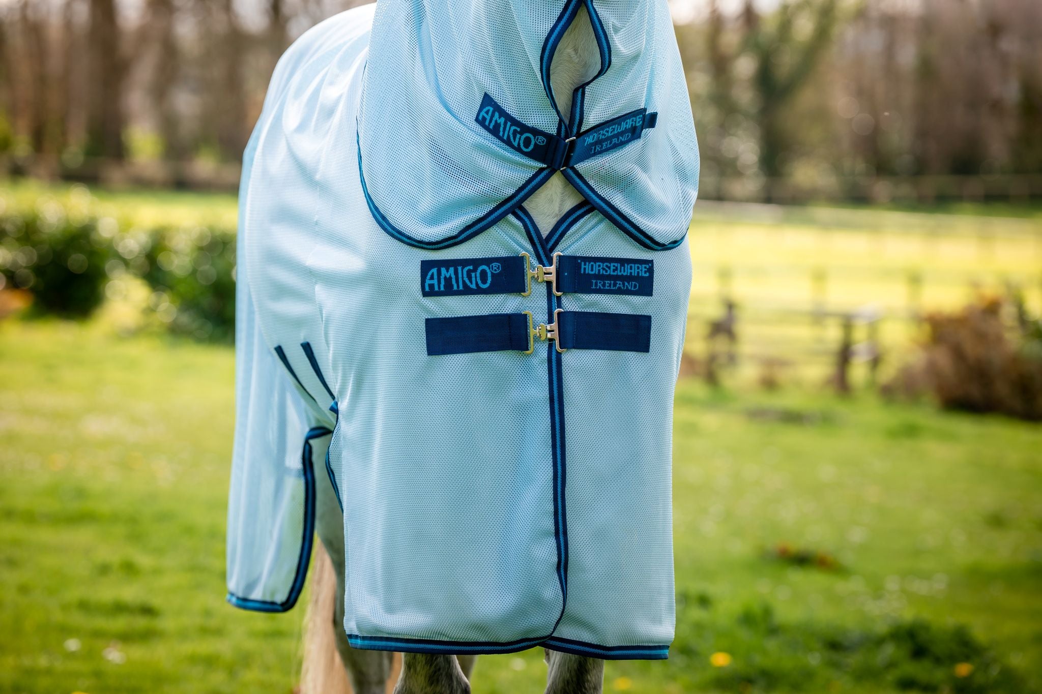 Horseware Amigo® Bug-Buster Sheet Azure/blue