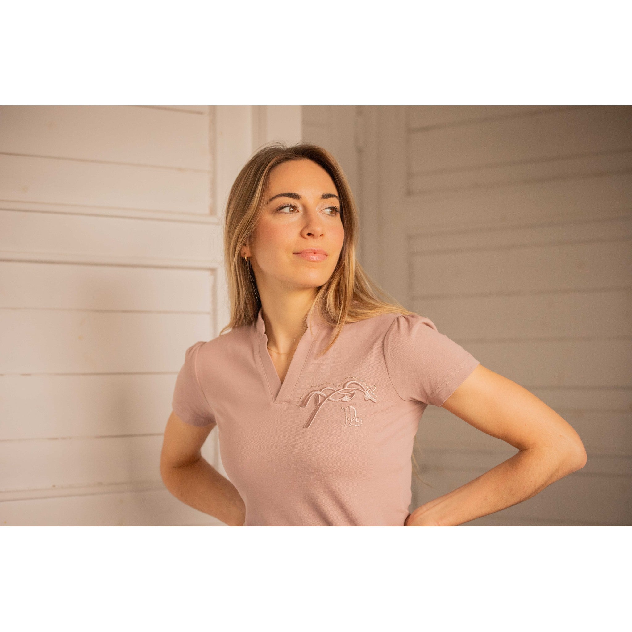 Penelope Josie Polo - Women's Beige - 963423051_ambi_8