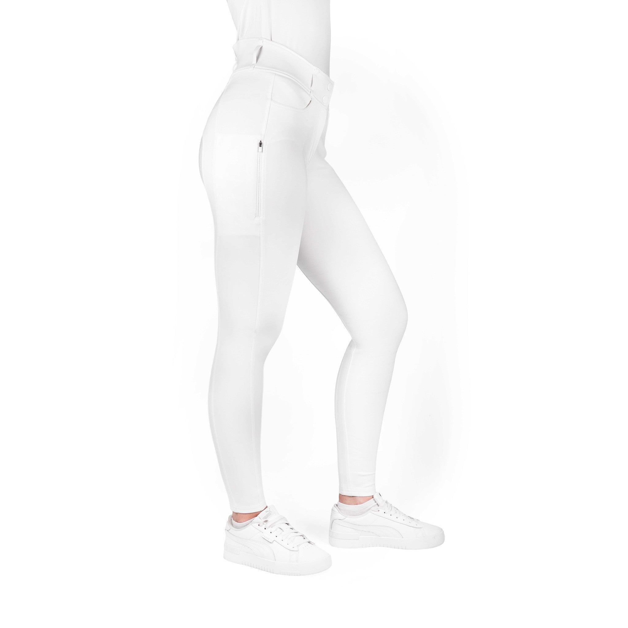 EQUITHÈME Mila Full-Seat Breeches - Ladies White 979841136