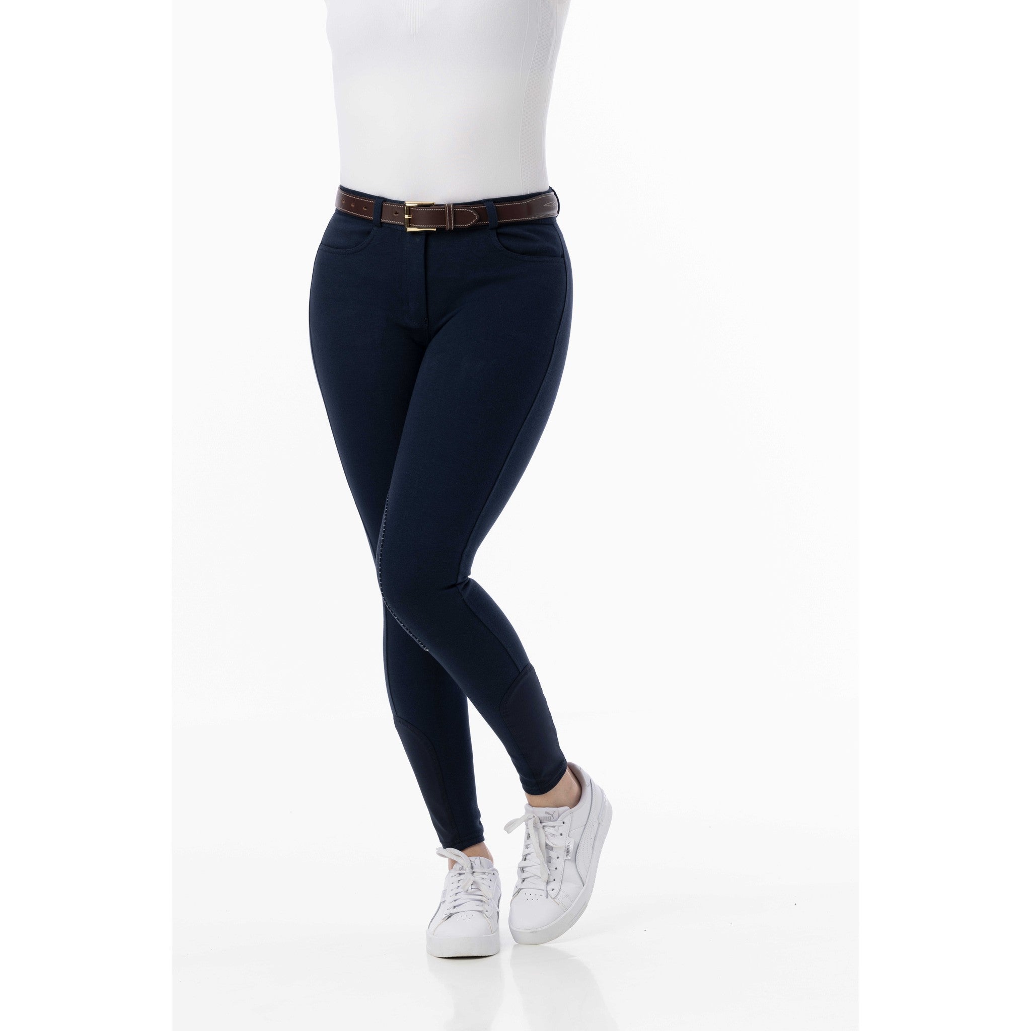 Riding Wolrd Alexandrie Breeches - Children Navy blue 989410706