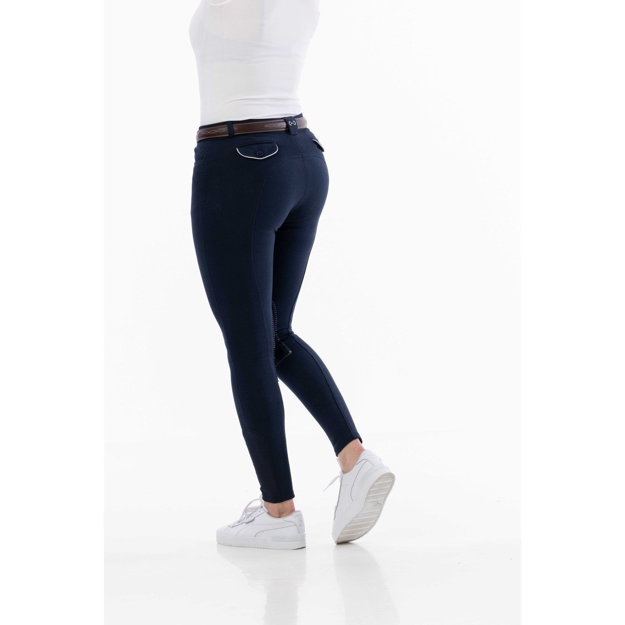 Riding World Alexandrie Breeches - Ladies Navy blue 989412736