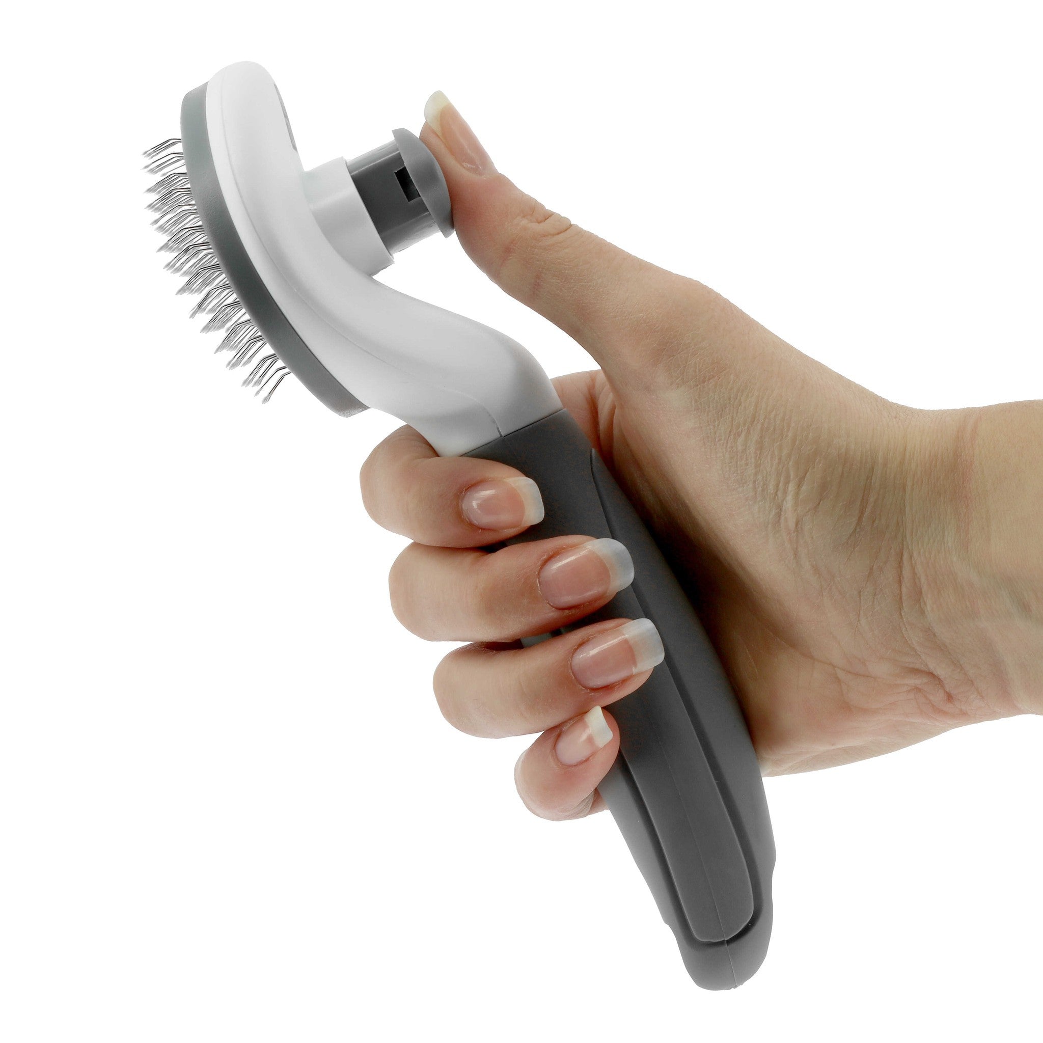 Hippo-Tonic Autonet Grooming Brush Grey 700055011