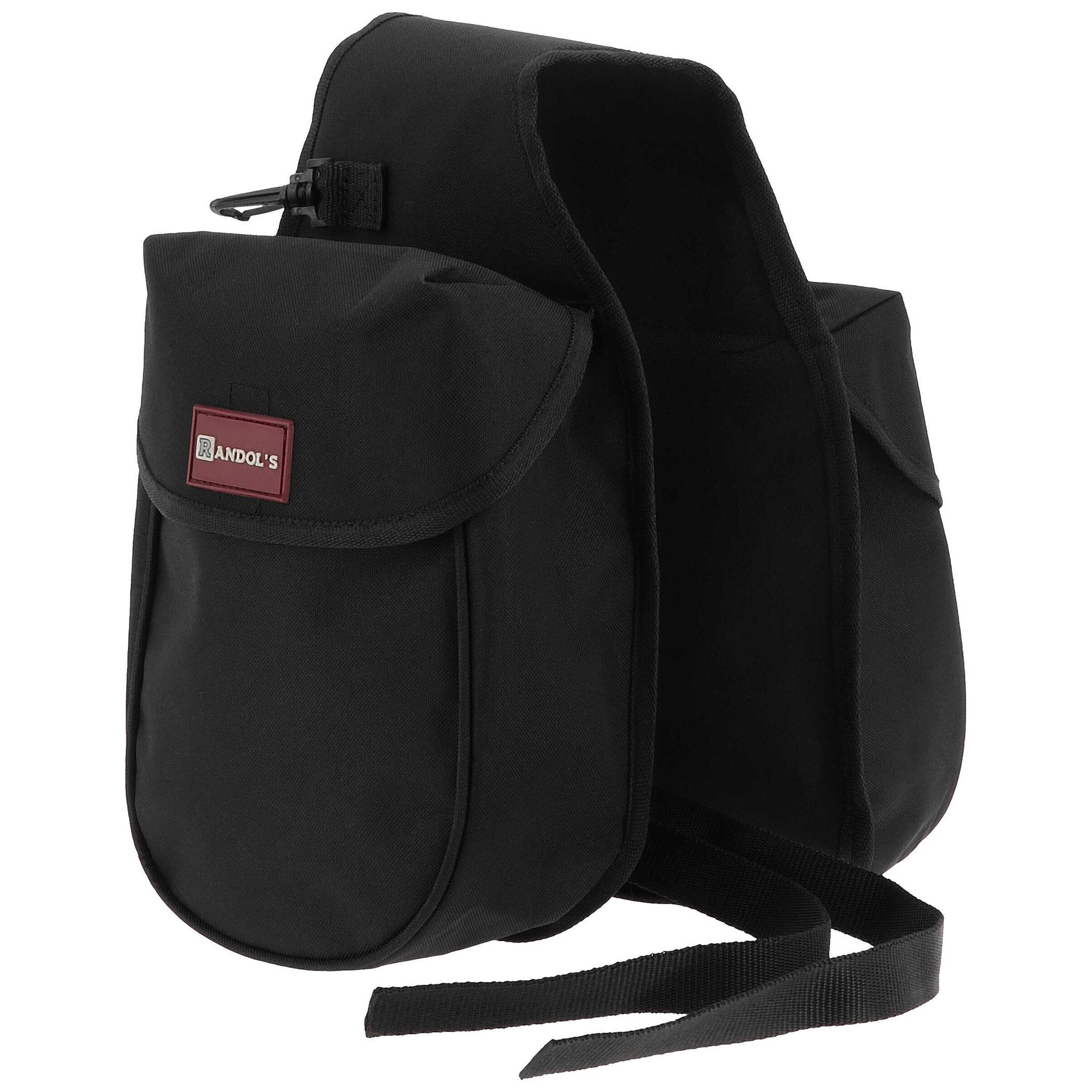 Randol's Double Front Saddlebag Black 801006002