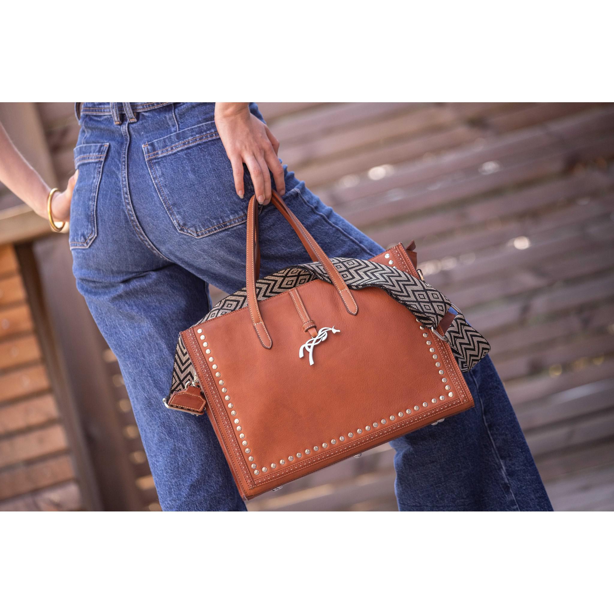 Pénélope Naily Romane Bag Cognac 936231014