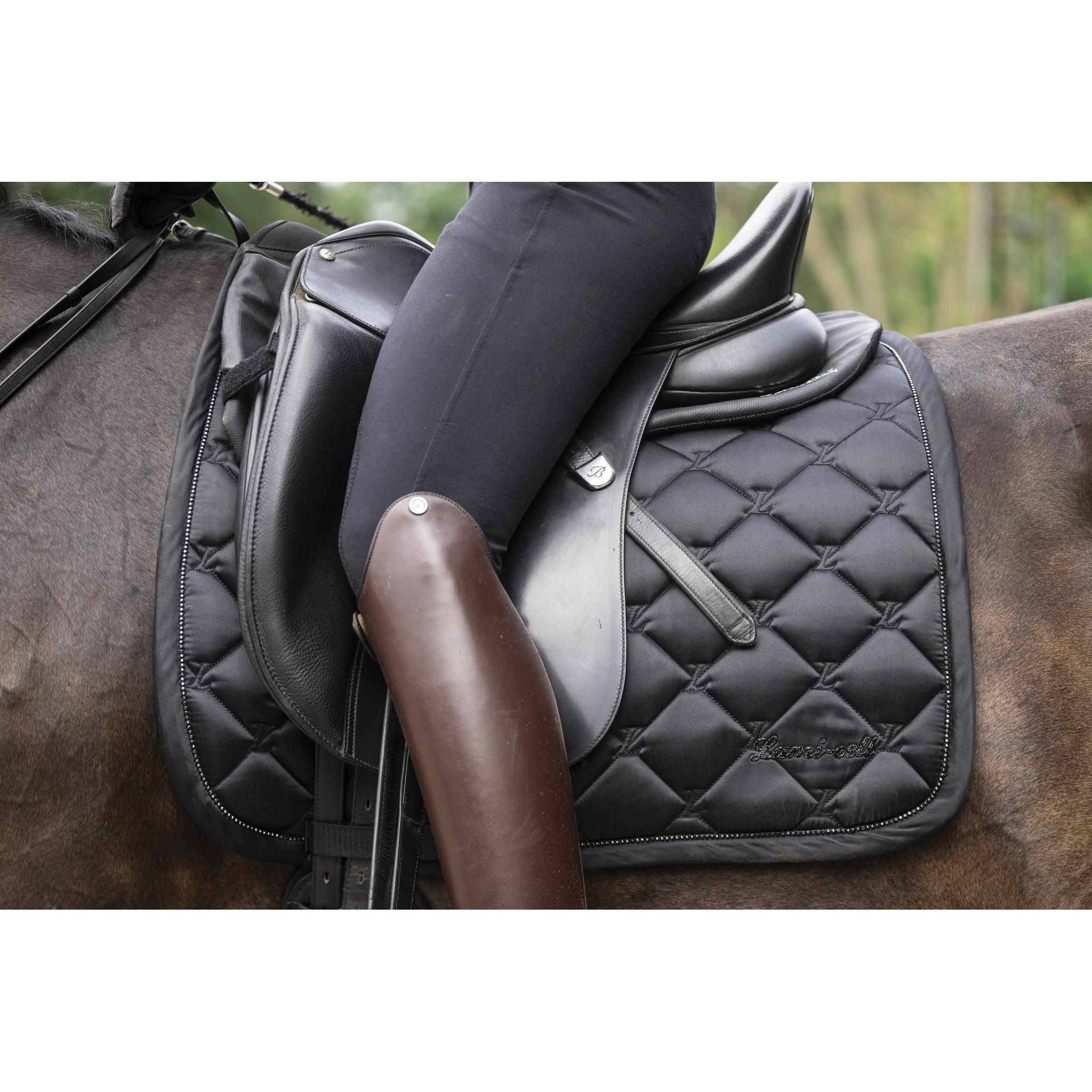 Lami-Cell Charming Saddle Pad - Dressage Black 220038002