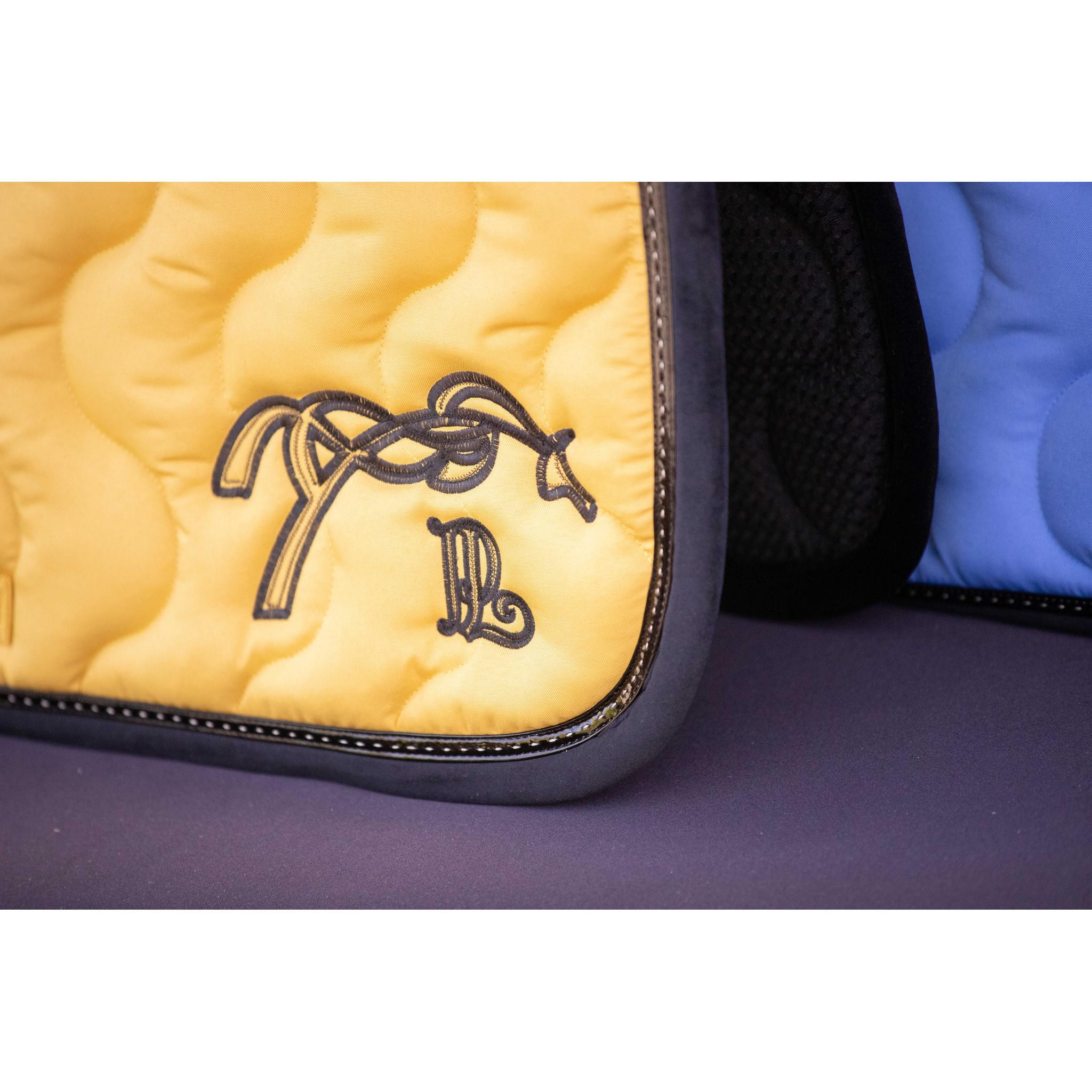Pénélope Team Saddle Pad - All purpose Yellow/black 204801262