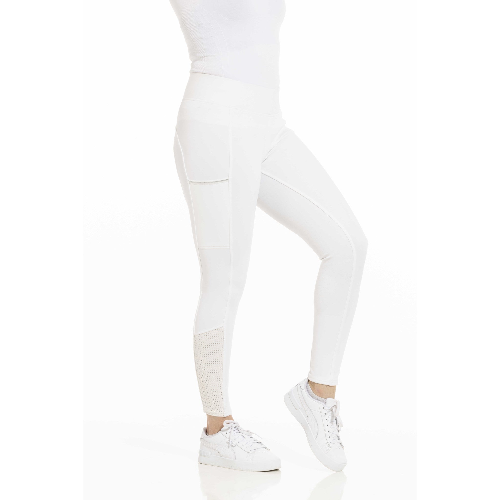 EQUITHÈME Originals Brigitte Leggings - Ladies White 979162136