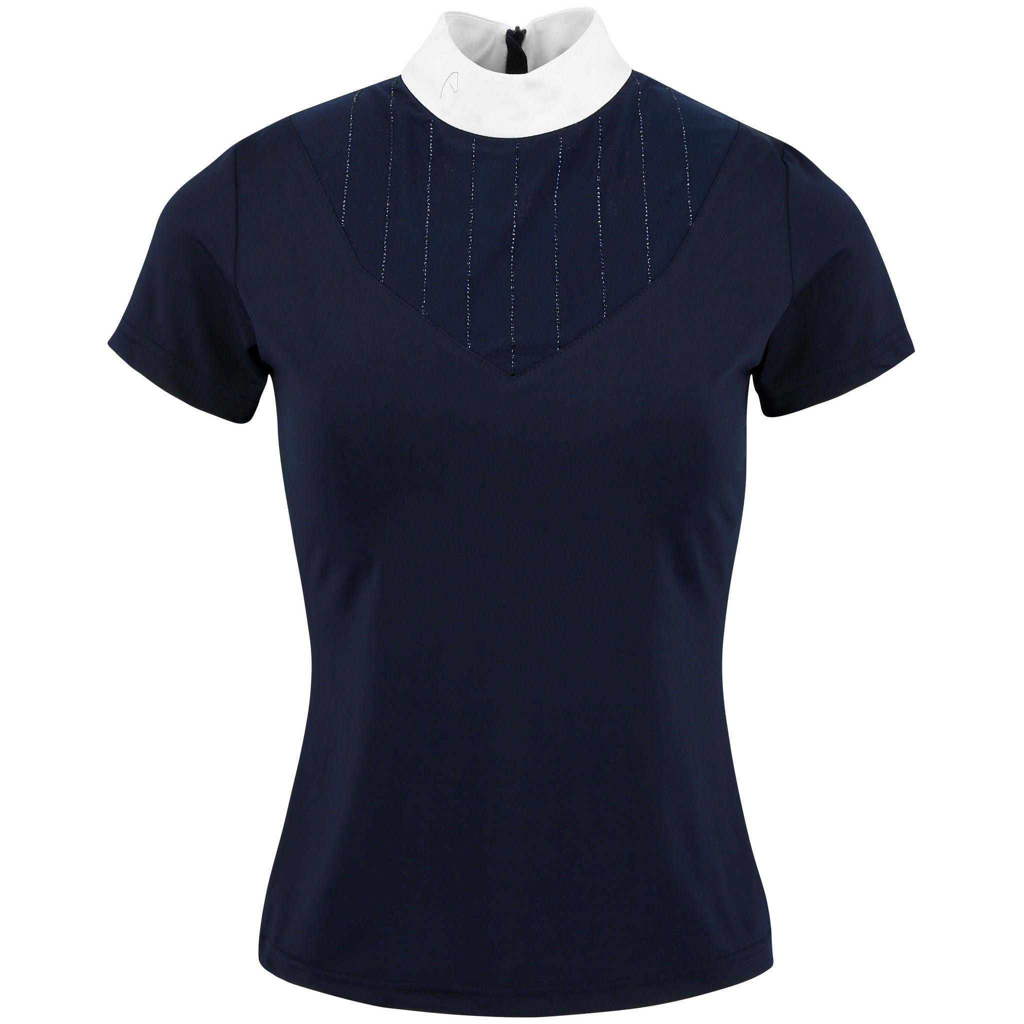EQUITHÈME Funza Show Polo - Women - Navy blue - 962104071_packshot_3