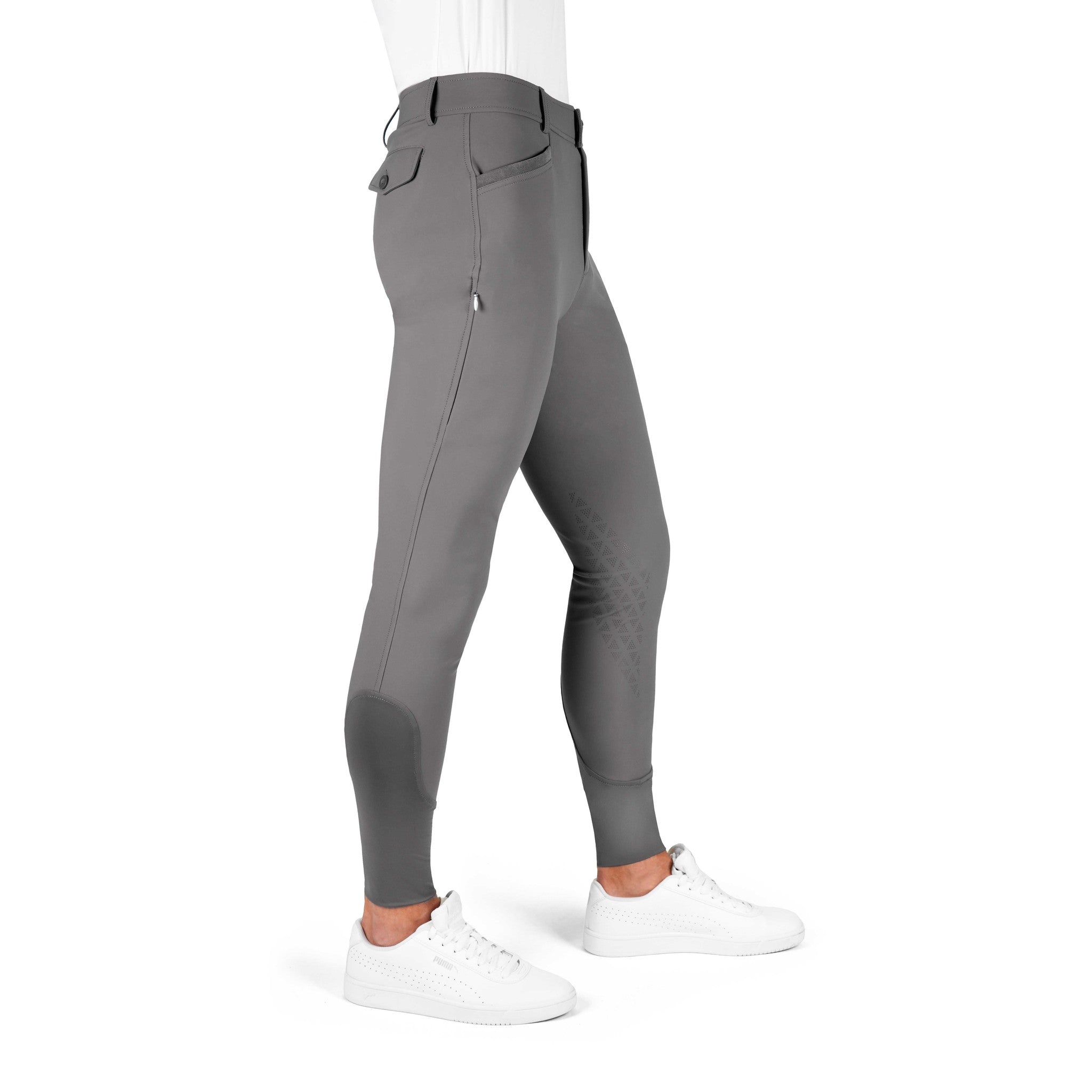 EQUITHEME Sam Pants for Men Dark grey - 979369640_packshot_2