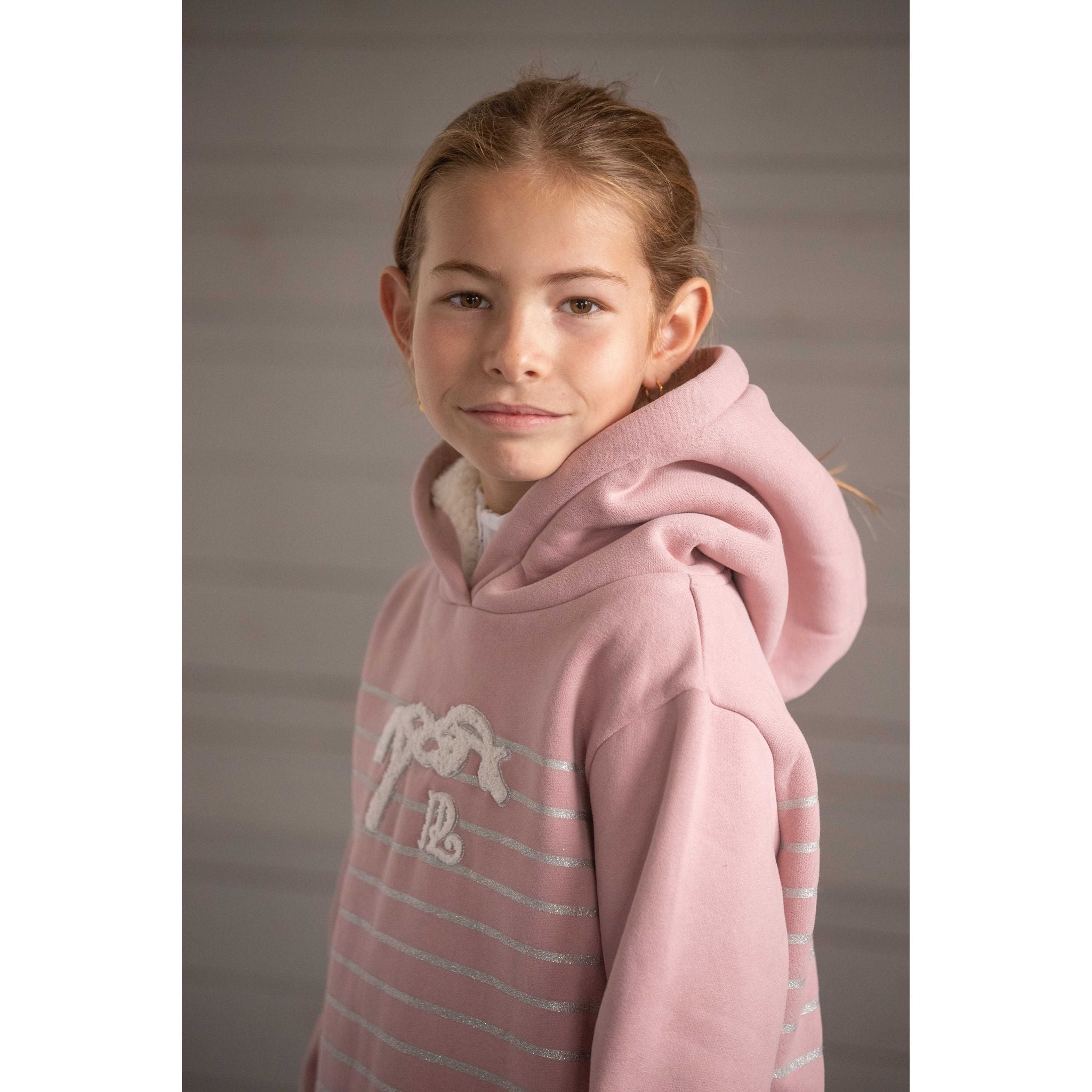 Eden by Pénélope Ikona Sweatshirt - Kids Pink - 980305310_ambi_9