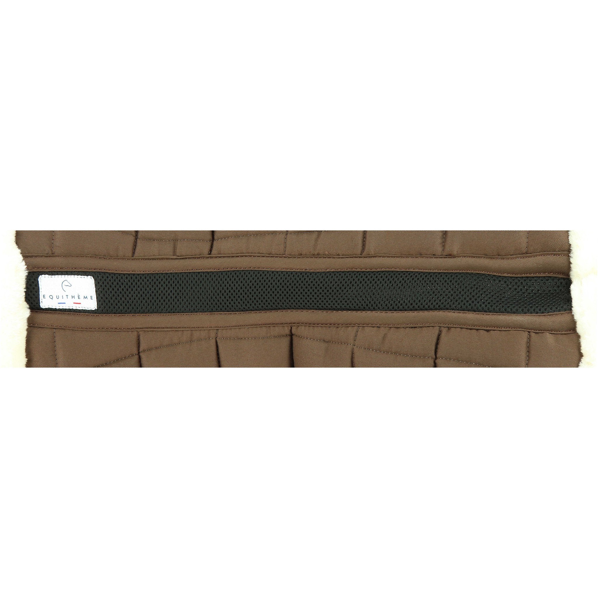 EQUITHÈME Pro Saddle pad - Hunter Chocolate 204476004