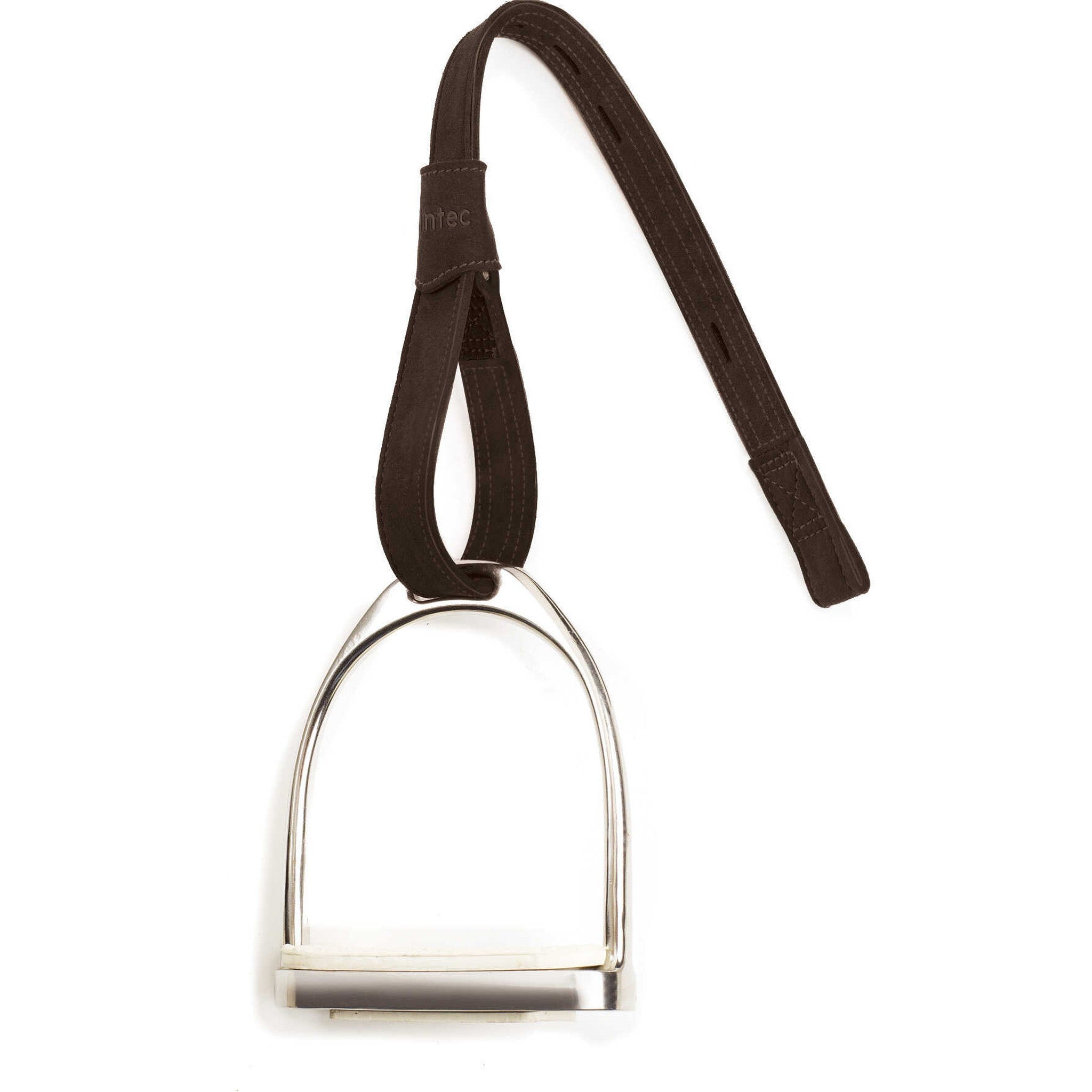 WINTEC Pro II synthetic stirrup leathers with hooks Brown 202049402