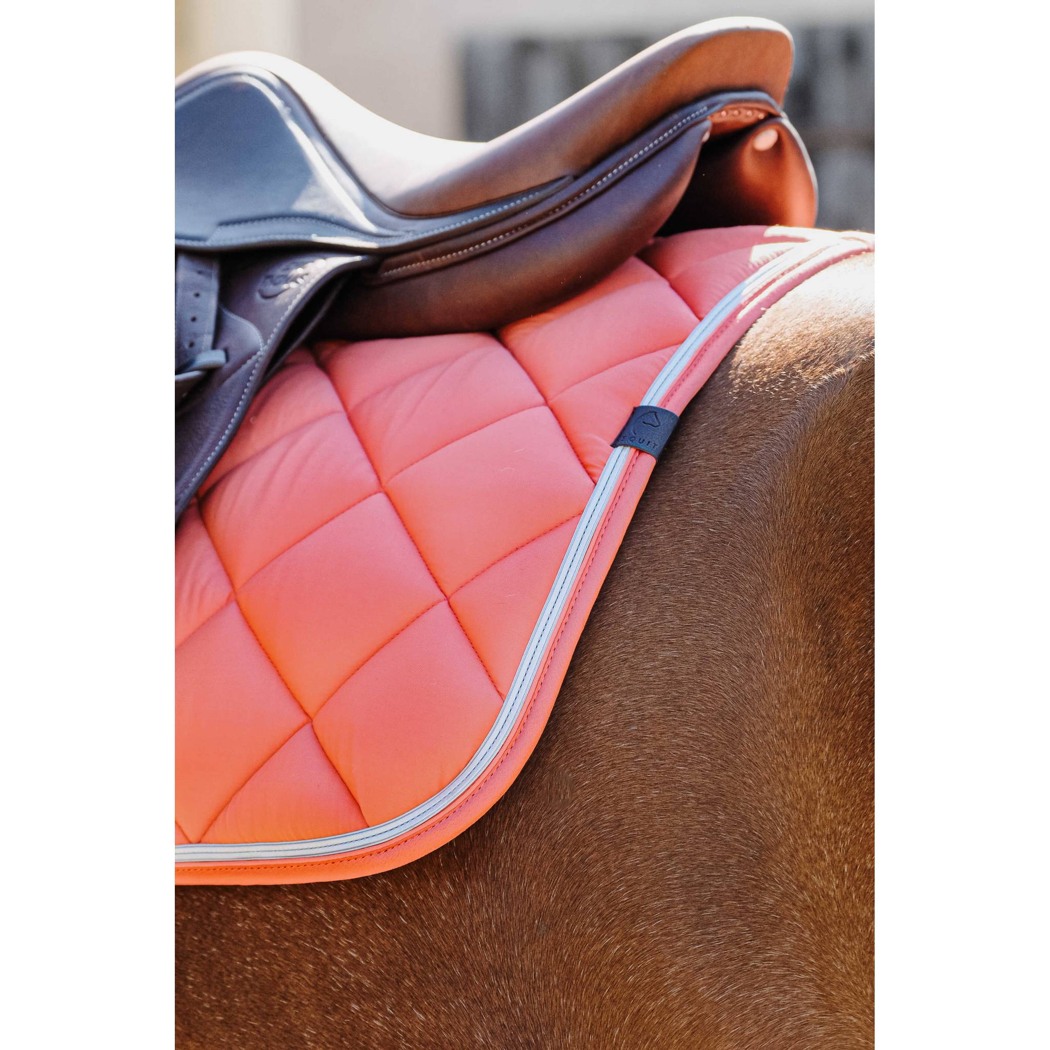 EQUITHÈME Classic All-Purpose Saddle Pad Antique pink - 204773013_ambi_4